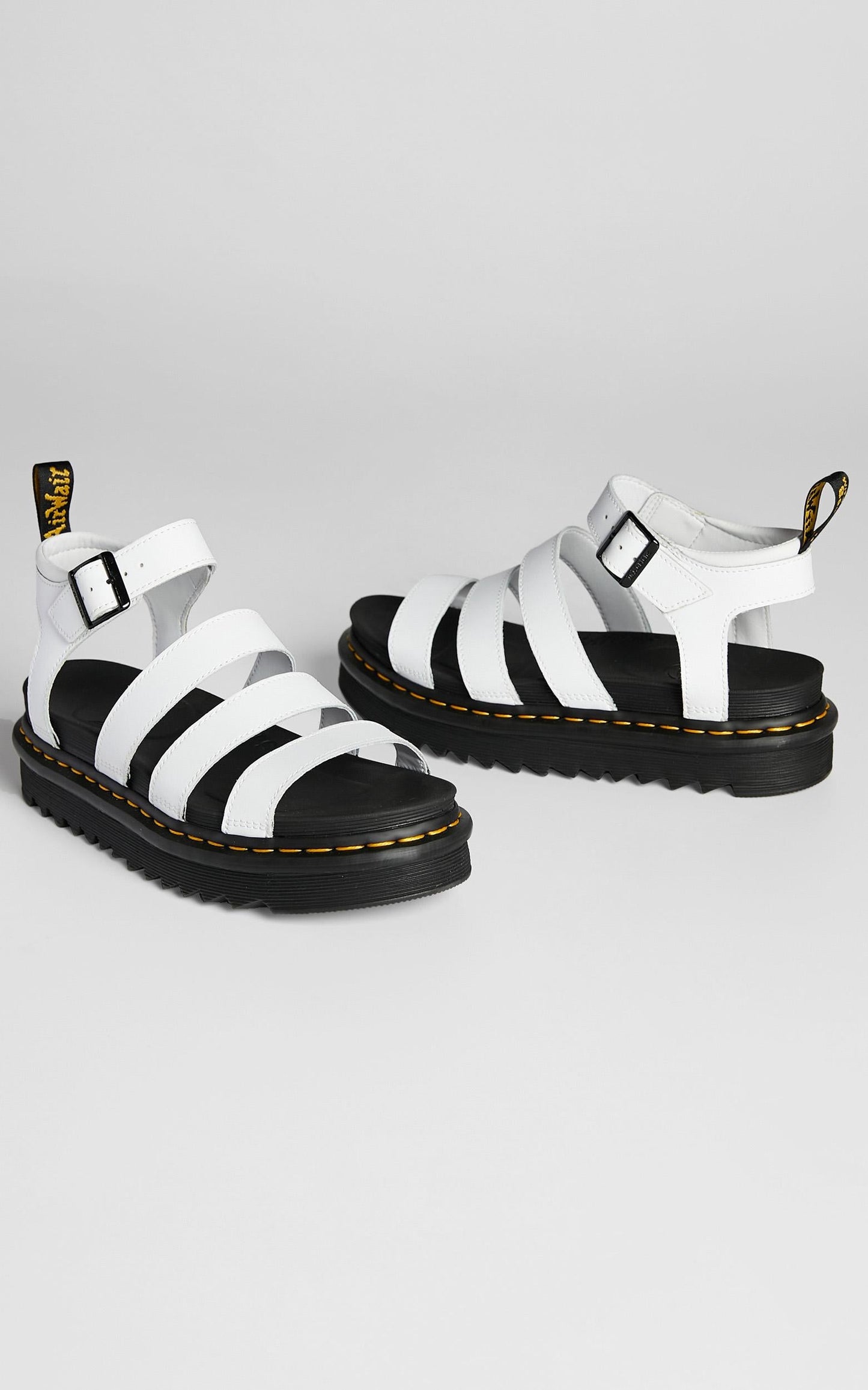 Dr. Martens - Blaire Chunky 3 Strap Sandal in White
