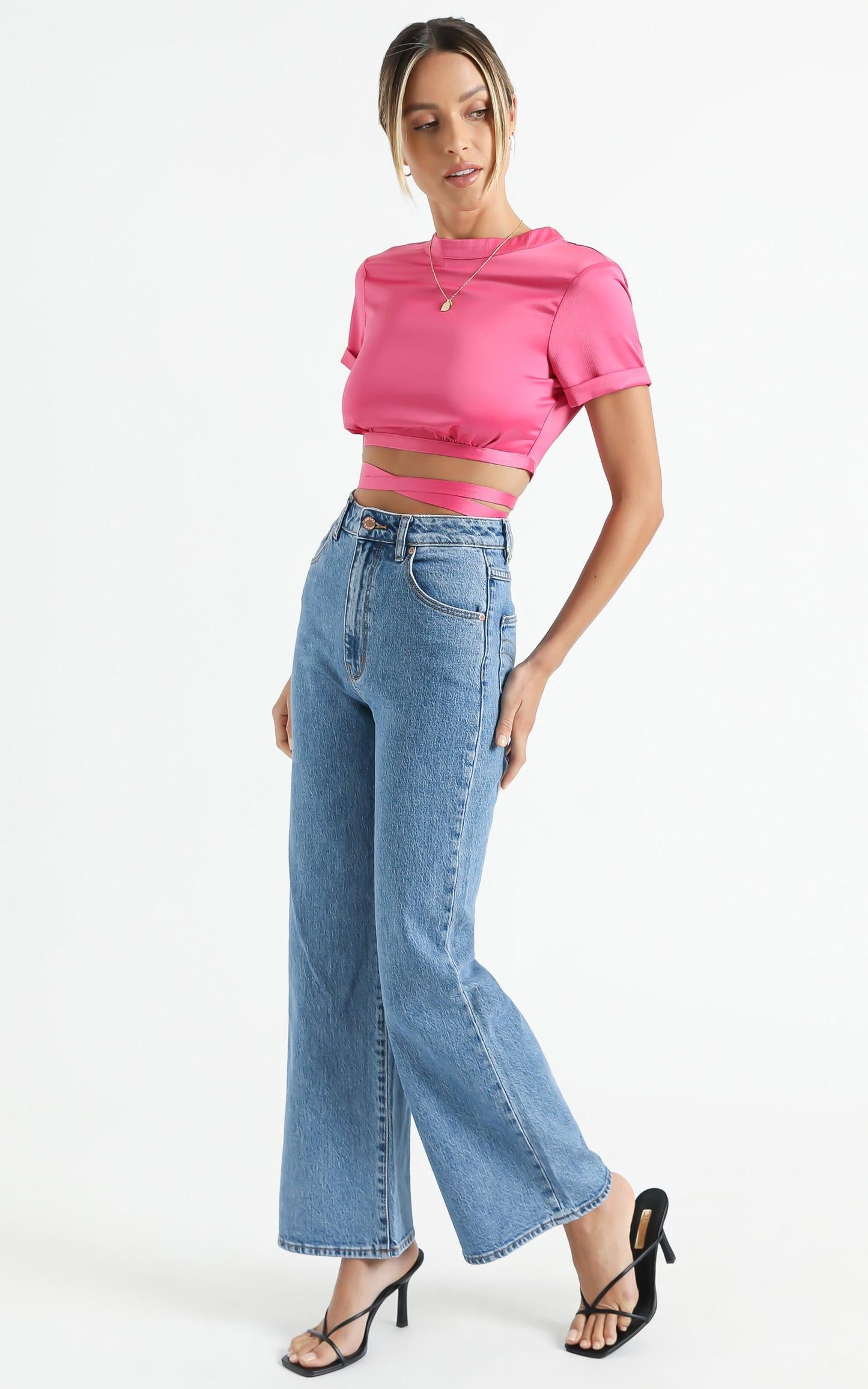 Dynasty Top in Fuschia