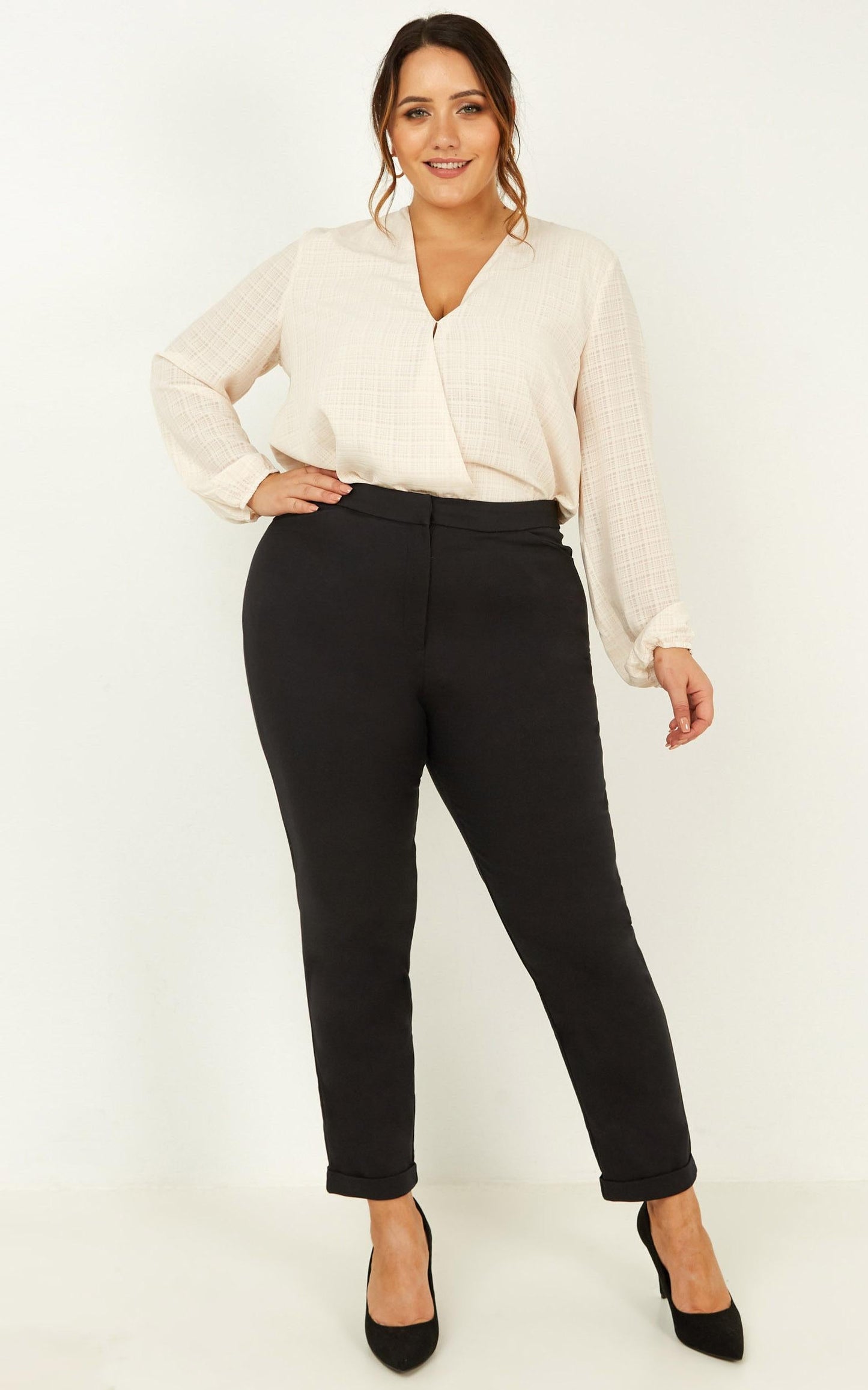 Deep Focus Top In Cream