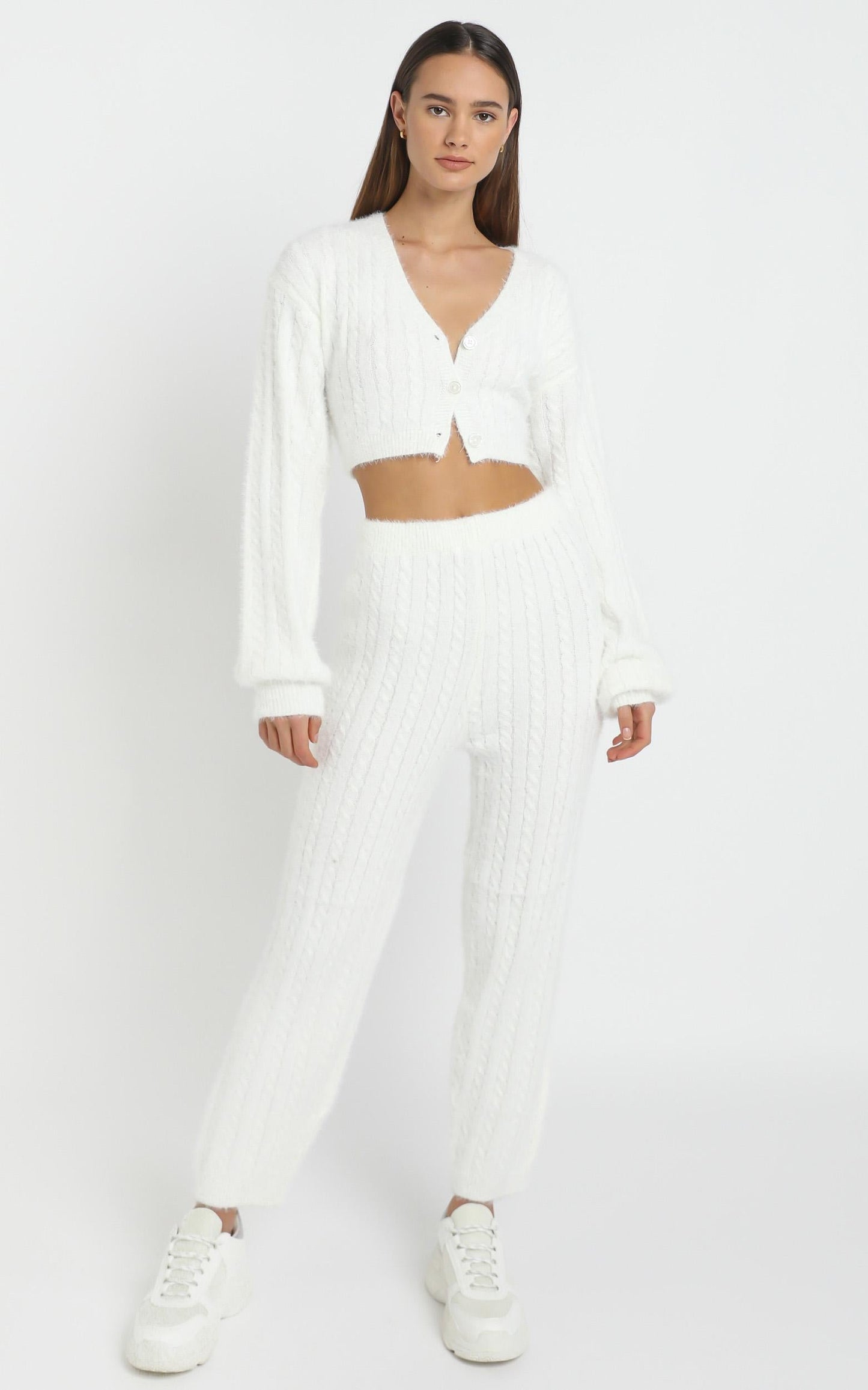 Eevi Two Piece Set in White