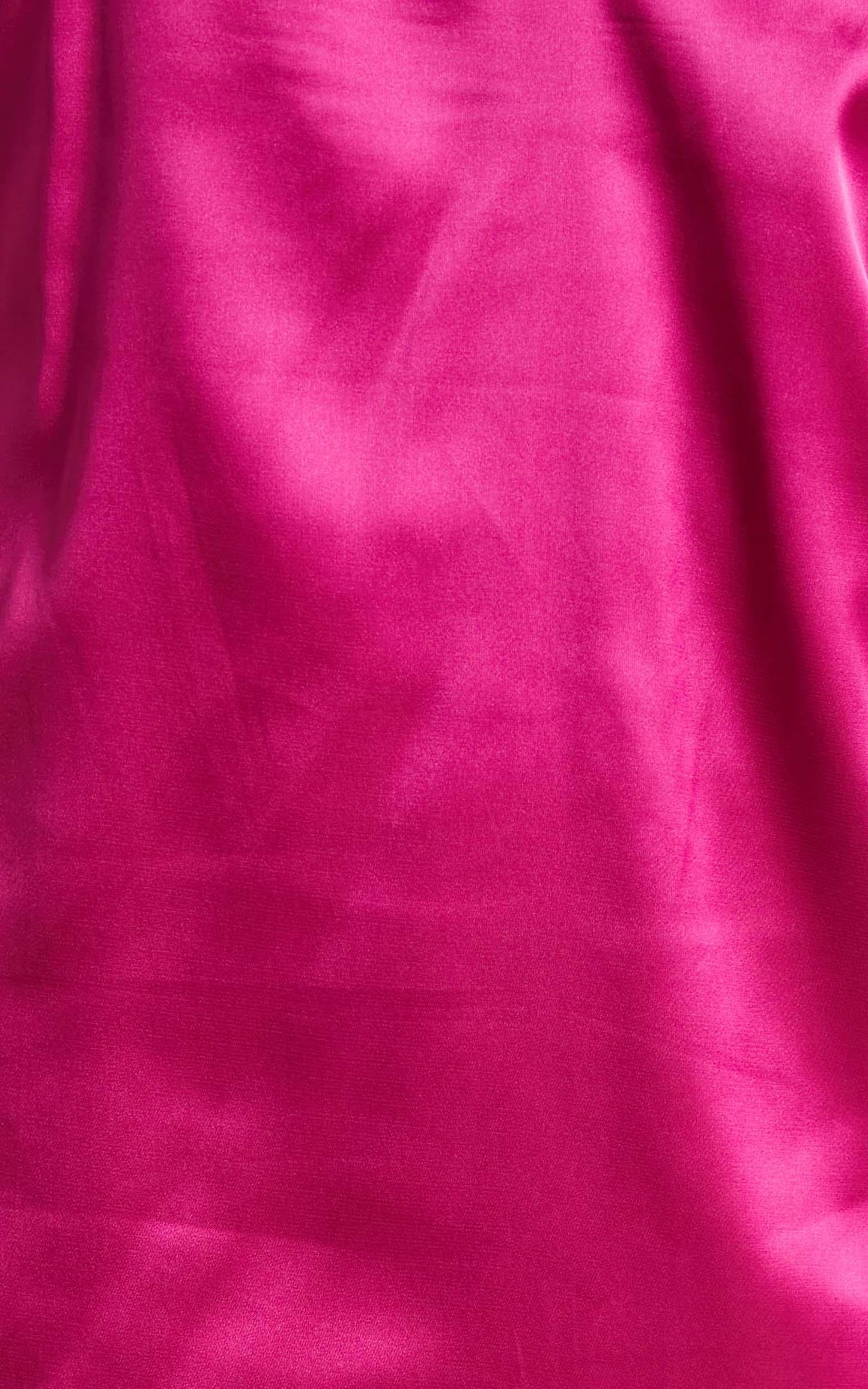 Elif Dress in Hot Pink Satin