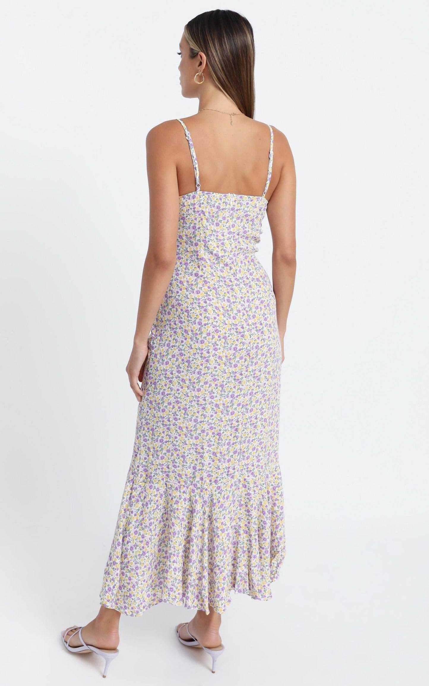 Meyers Dress in Lilac Floral