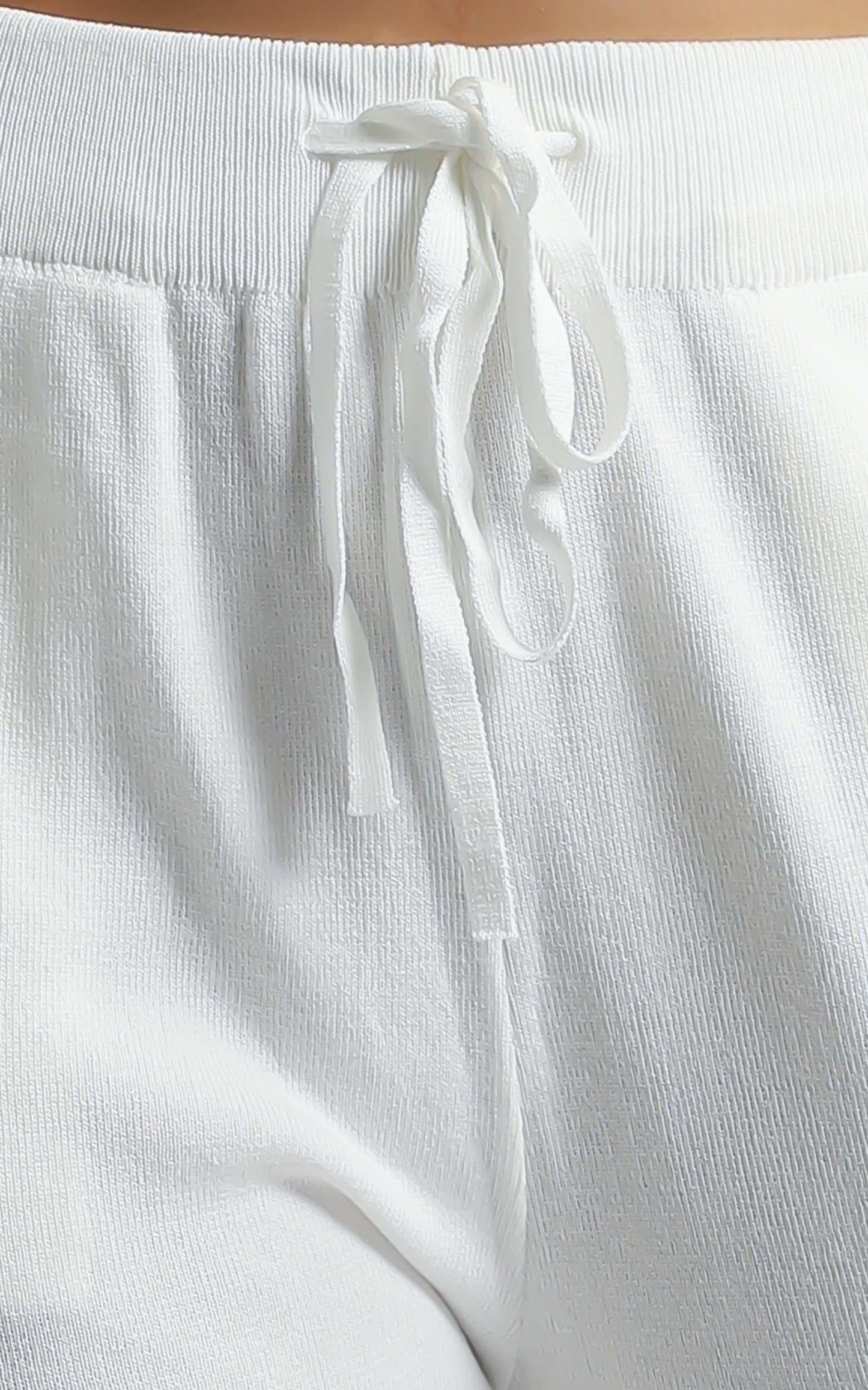 Bertie Knit Pants in White