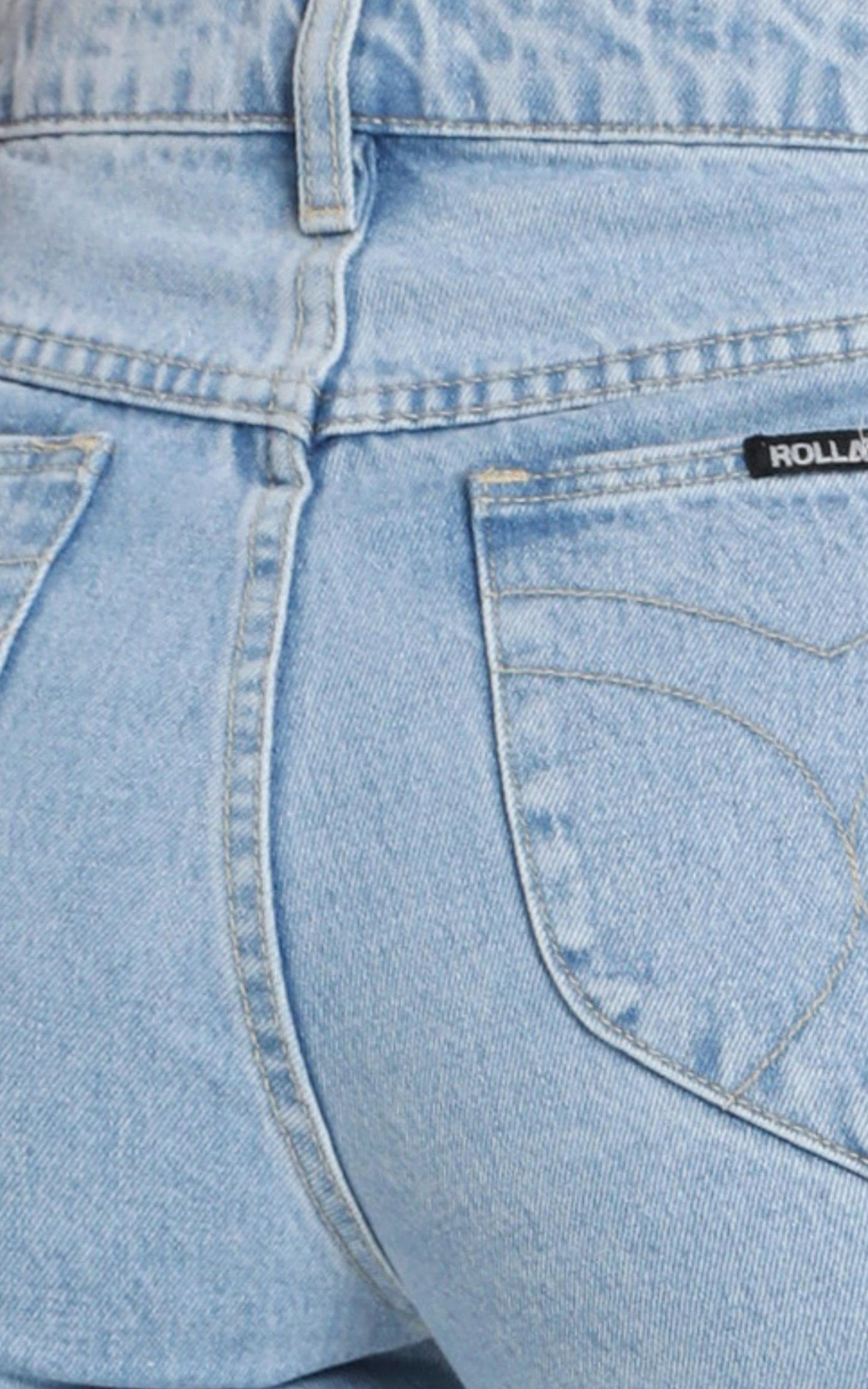 Rollas - Original Straight Jean in Sunday Blue