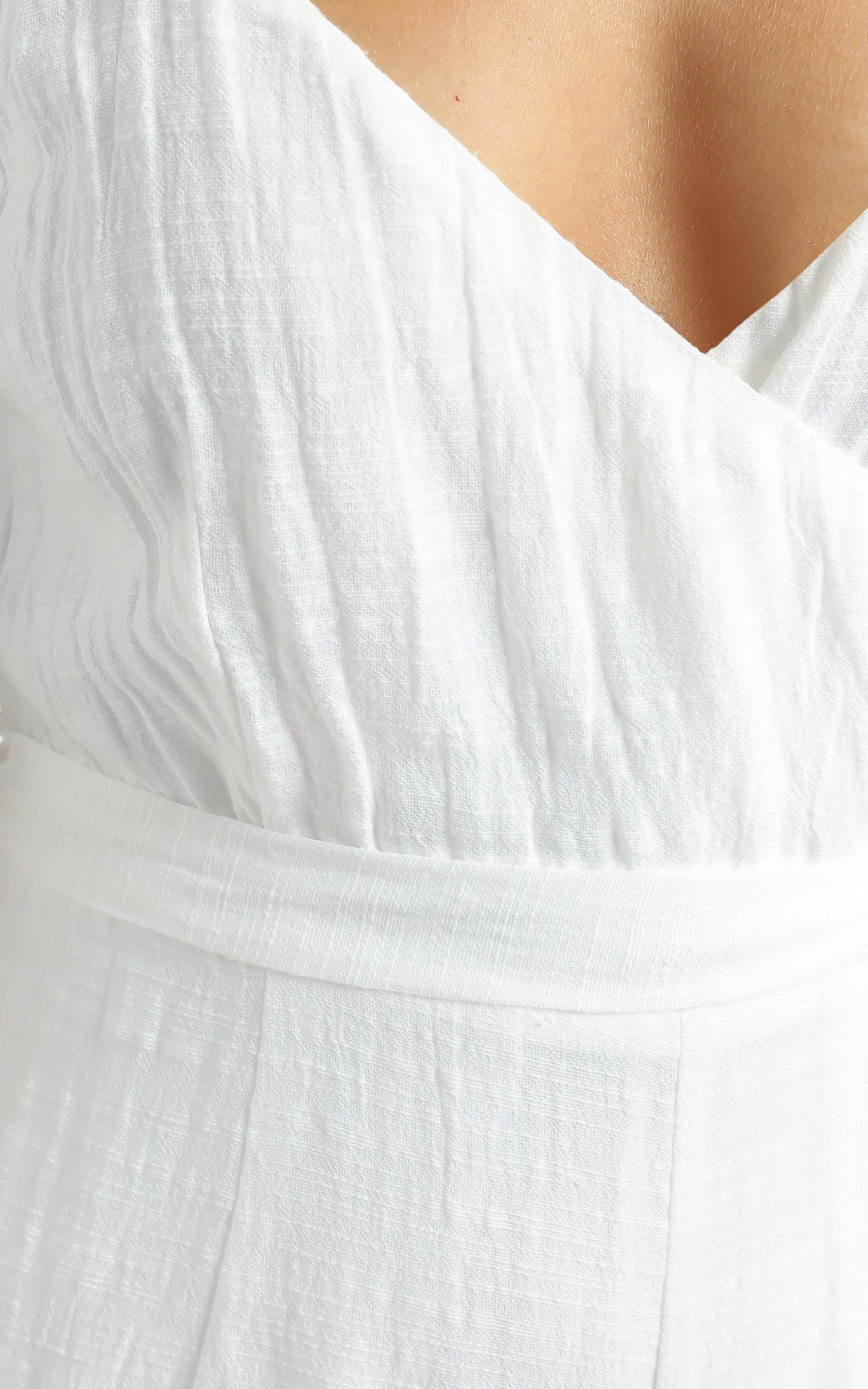Farah Jumpsuit in White