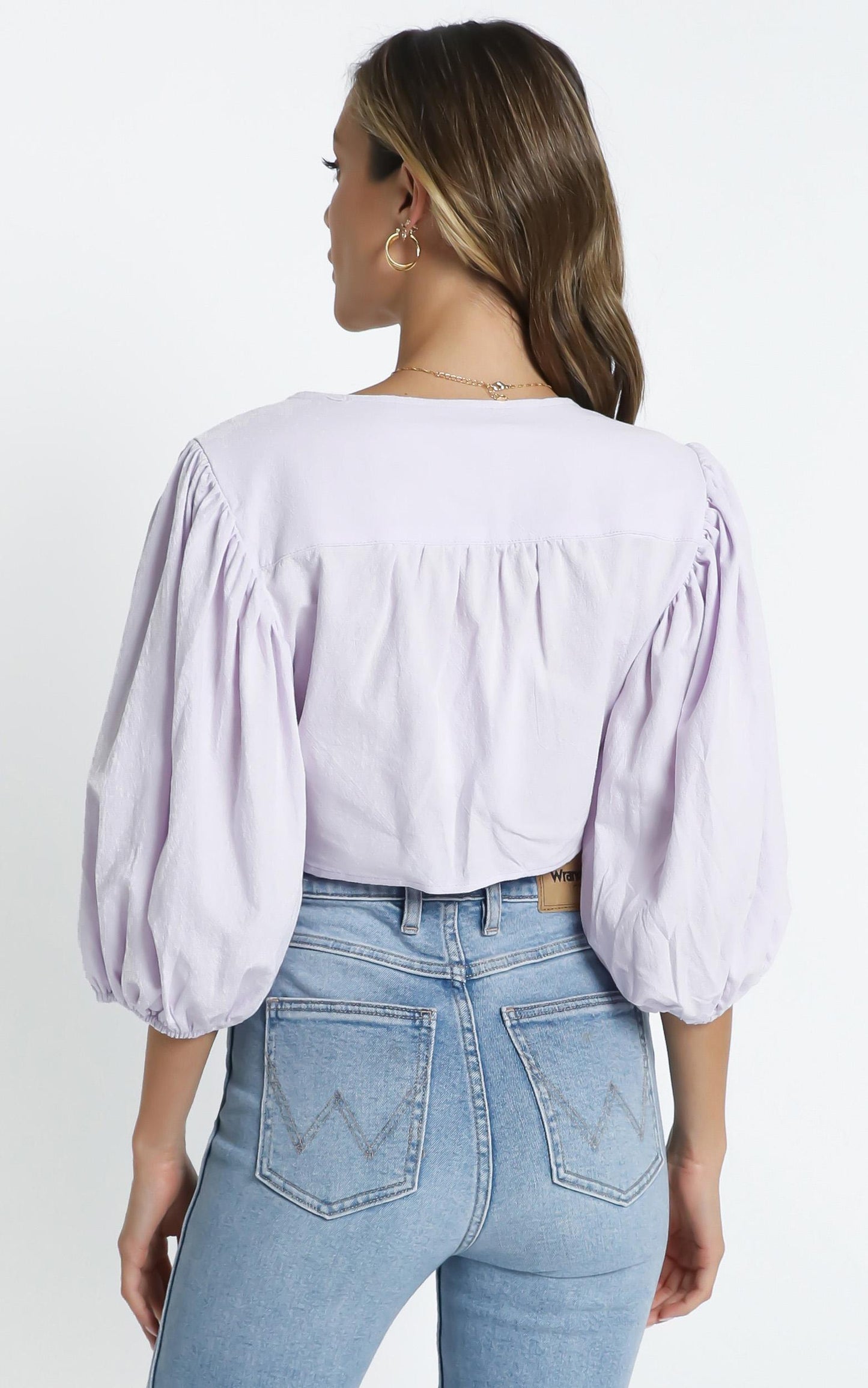 Fia Top in Lilac