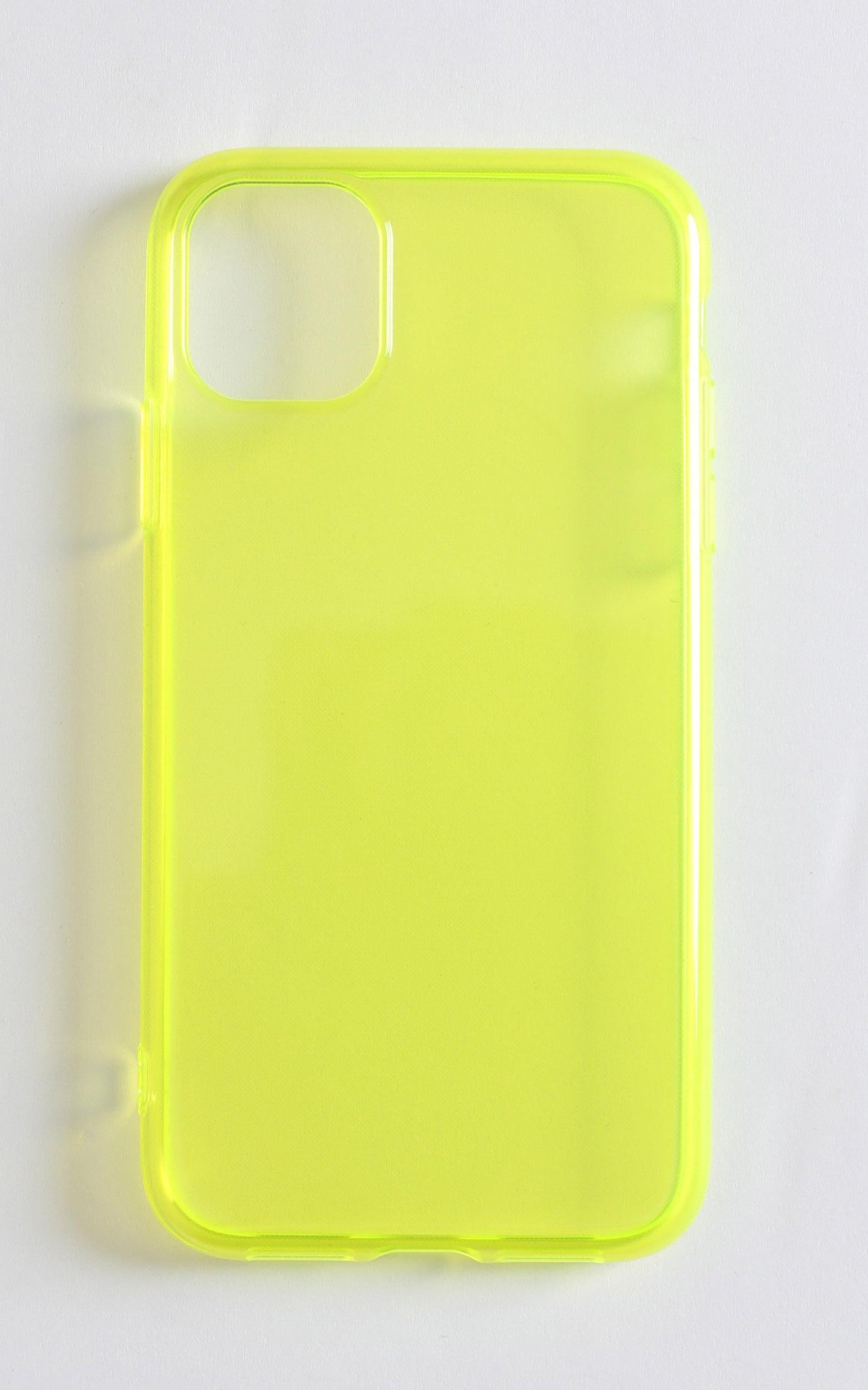 Fluro iPhone Case In Lime