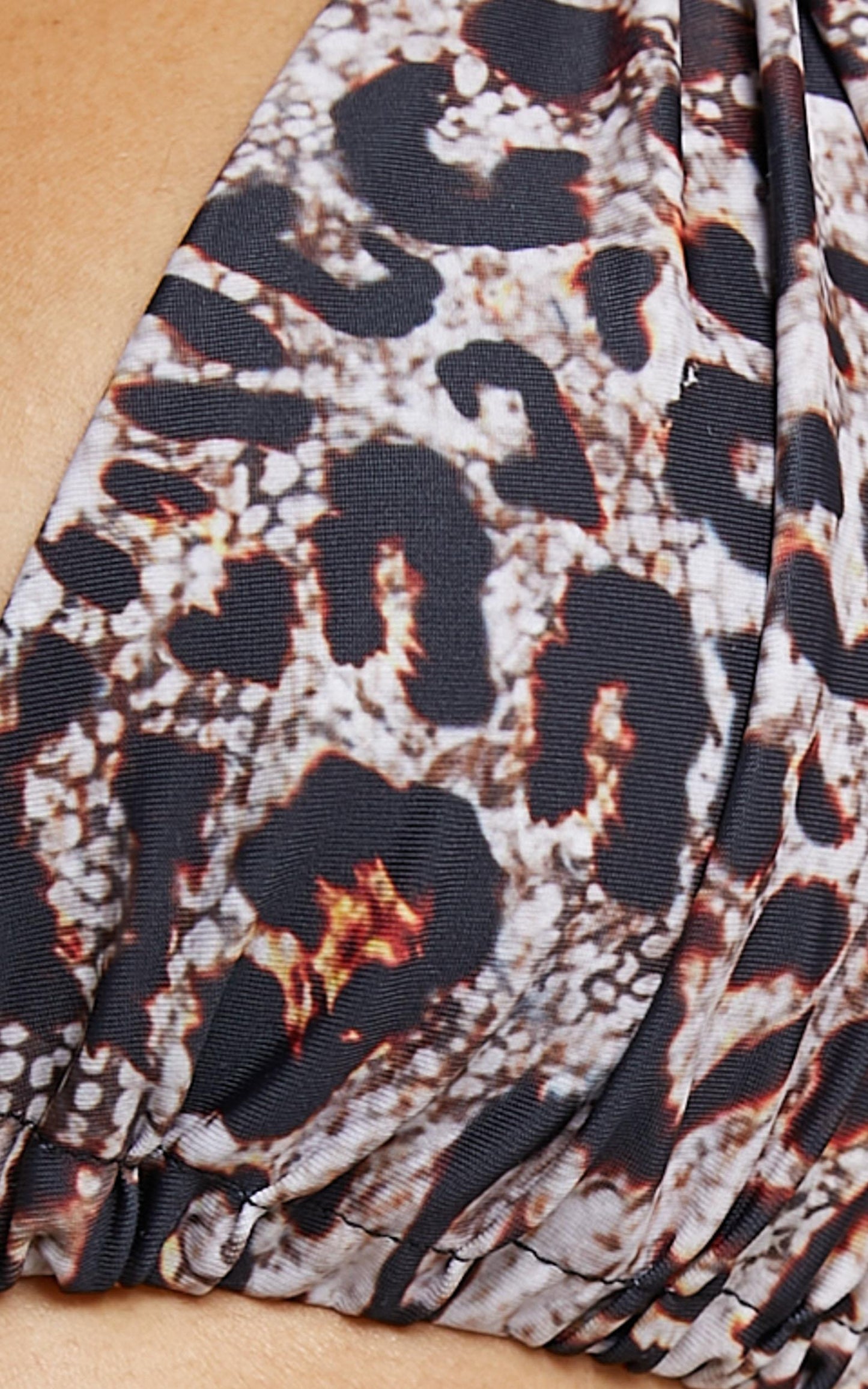 Fontana Bikini Top in Leopard