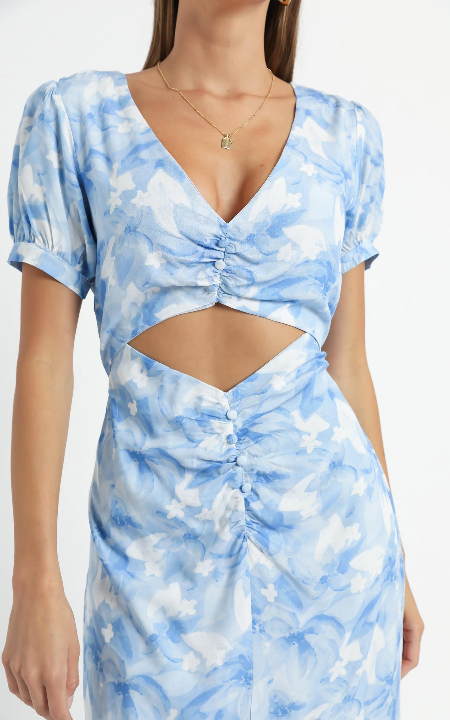Fraser Dress in Cloudy Floral