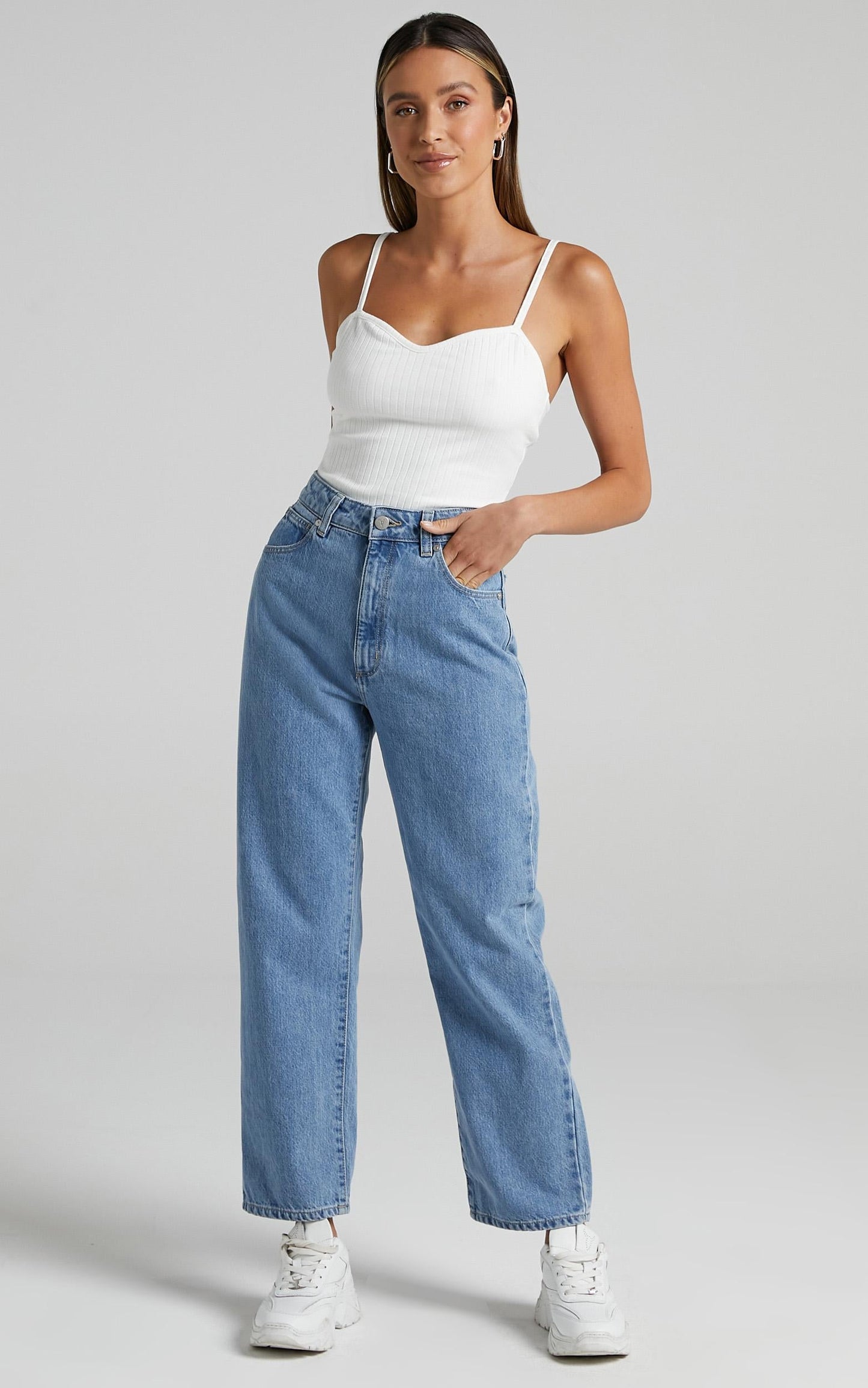 Gilly Bodysuit in White