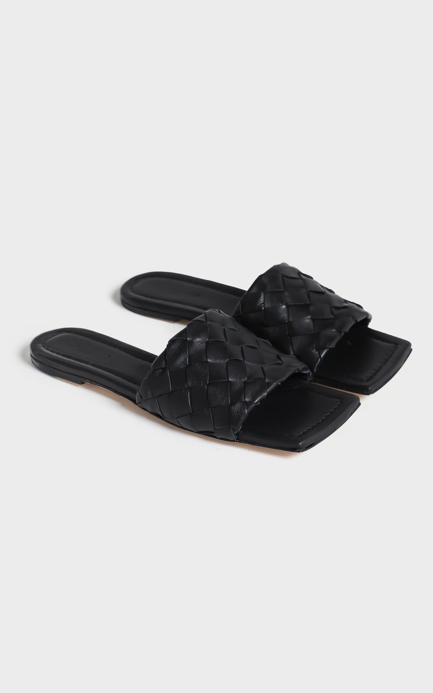 Tony Bianco - Glamour Sandals in Black Sheep Napa