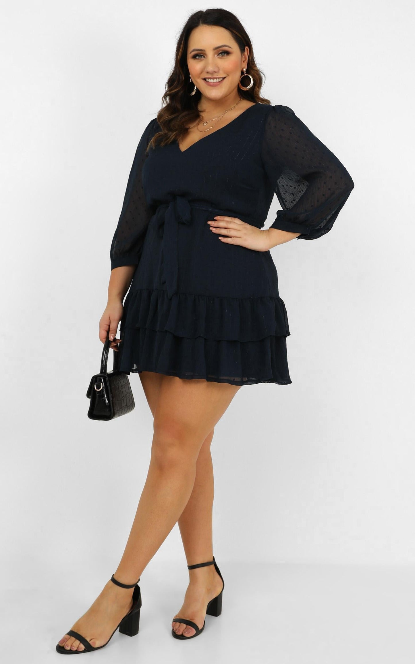 Got To Love Dress in Navy