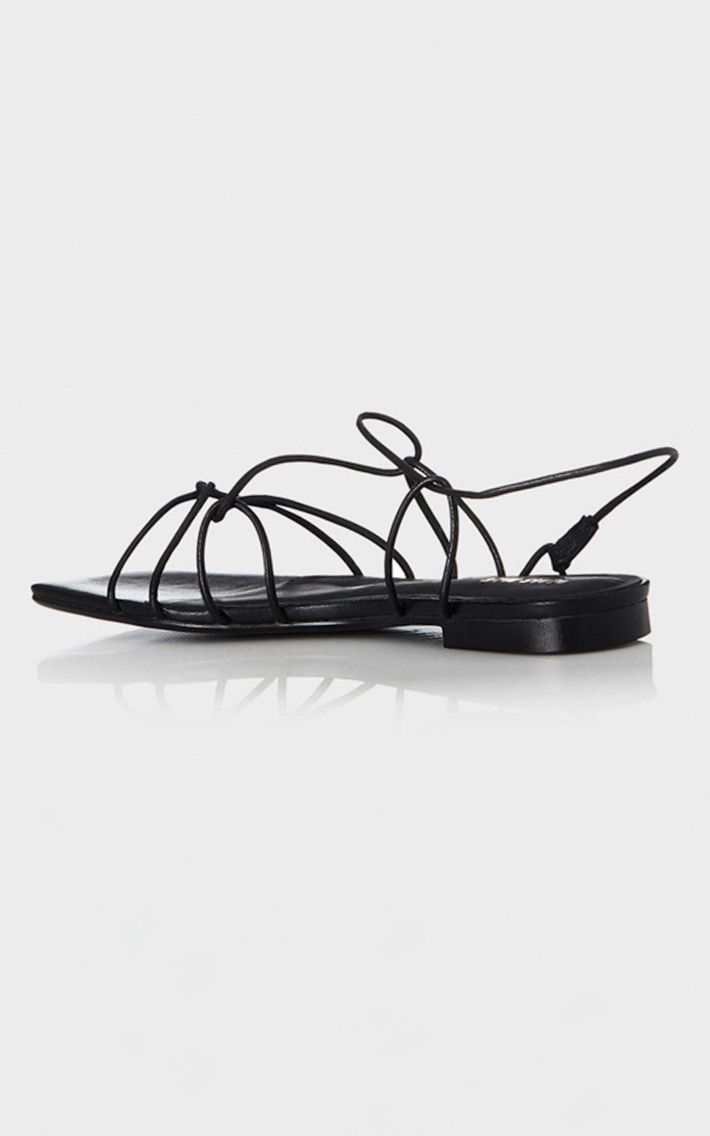 Alias Mae - Greta Sandals in Black Leather