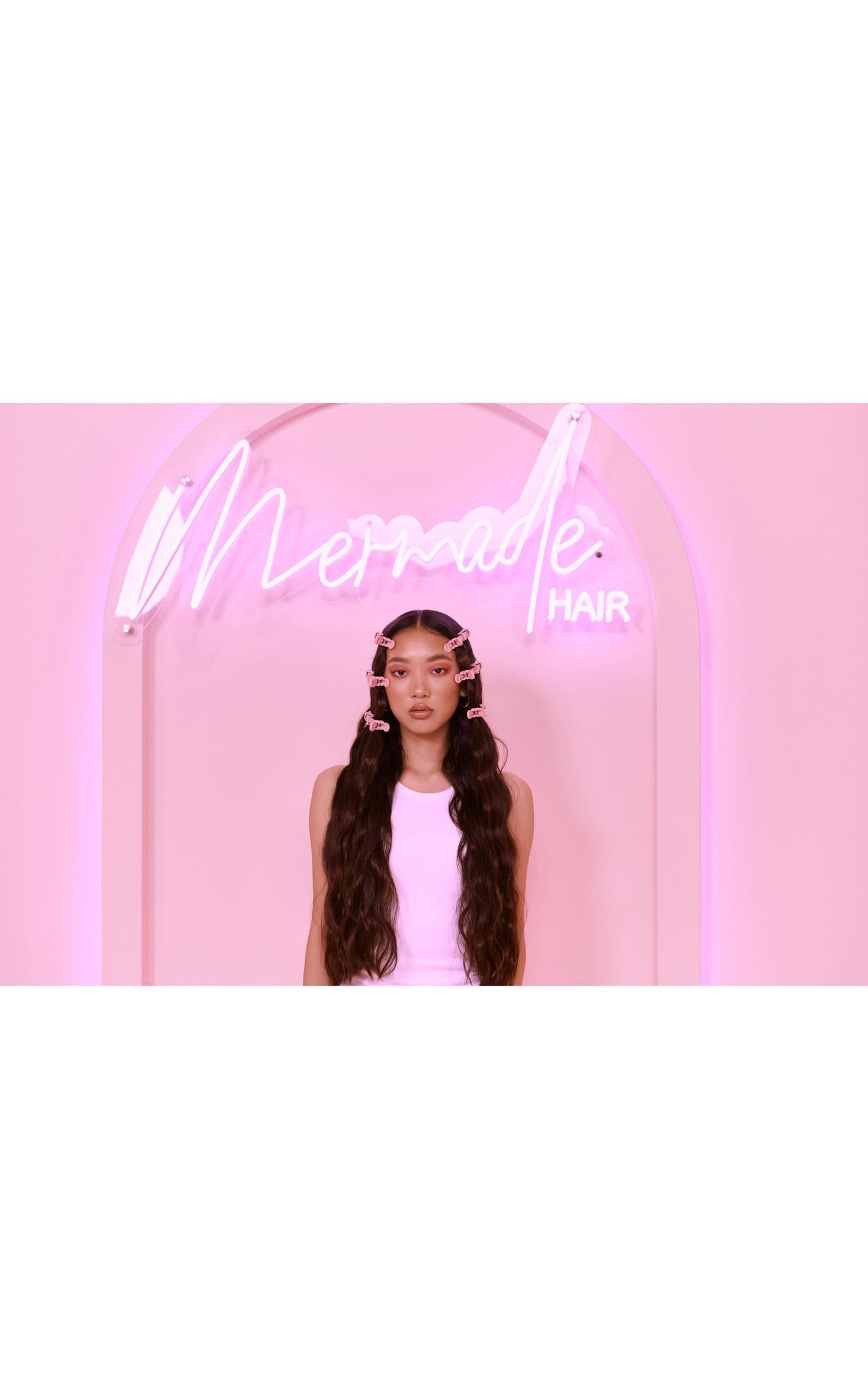 Mermade Hair - Mermade Grip Clips in Pink