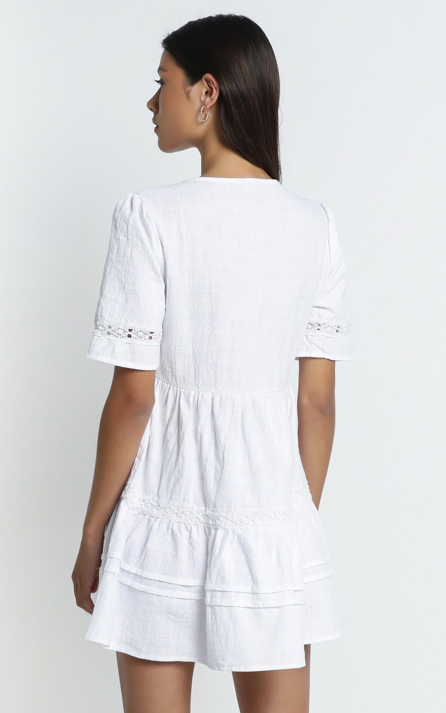 Hampton Dress in White