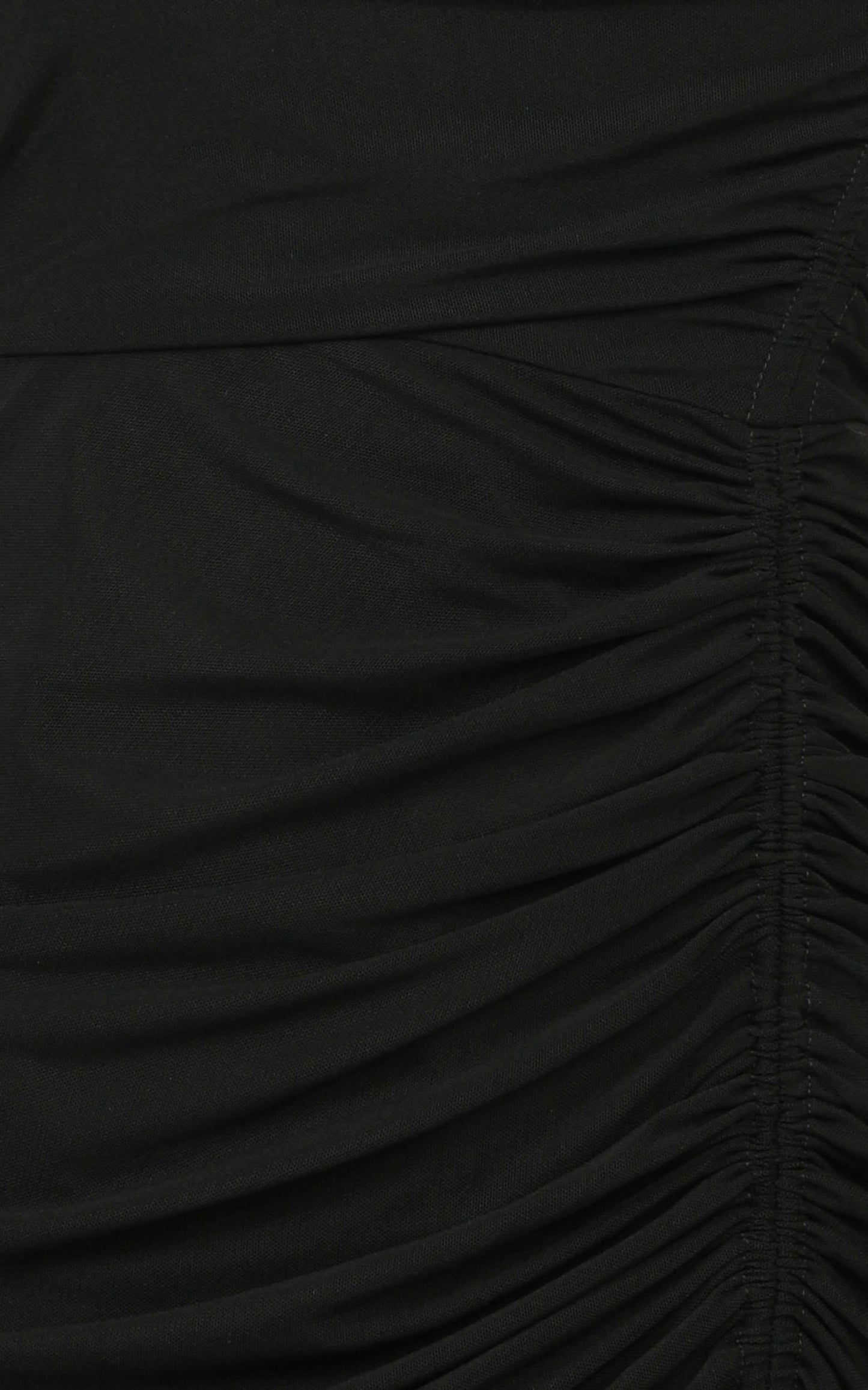 Like A Shooting Star Dress In Black Mesh