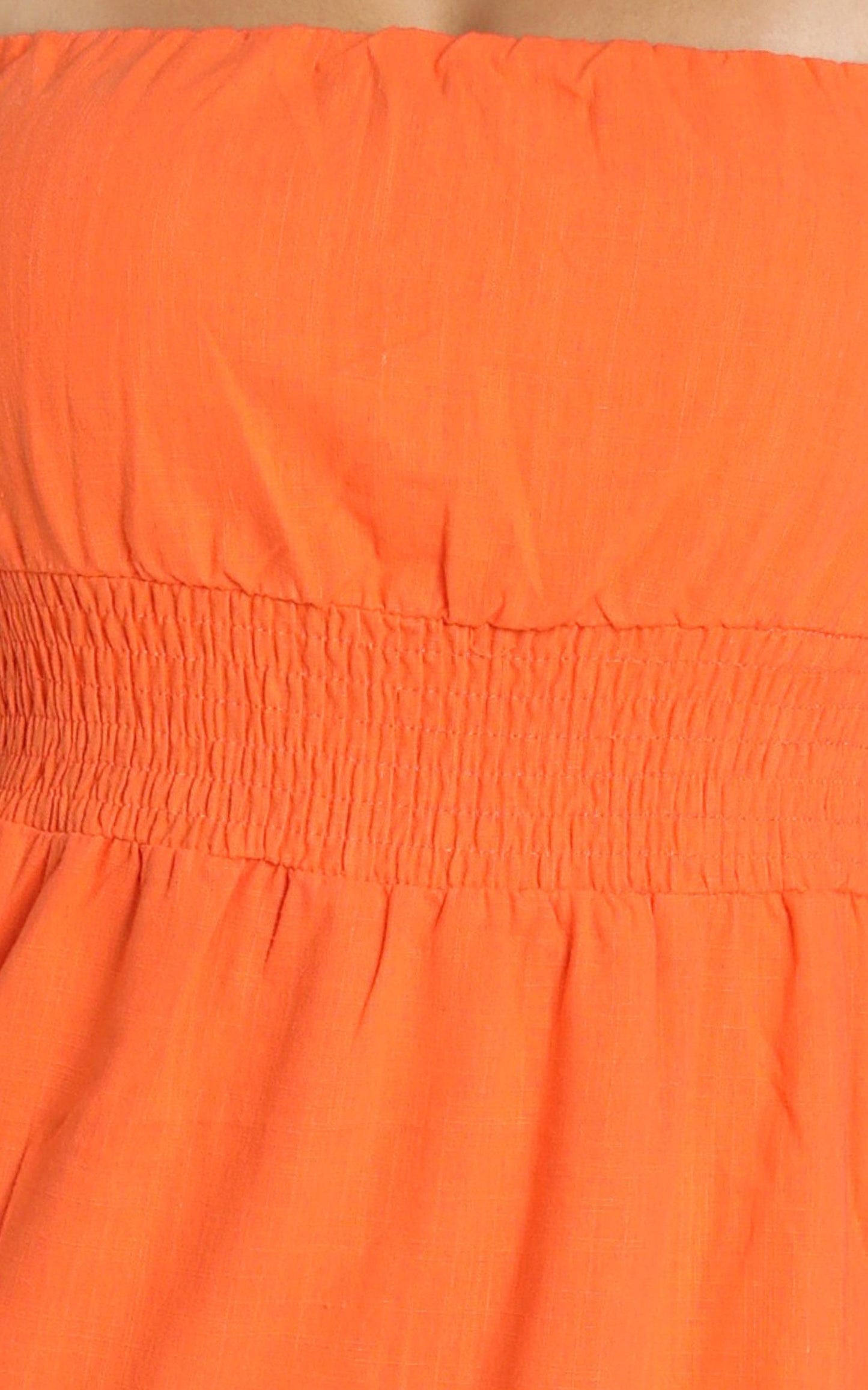 Island Hopper Dress in Orange