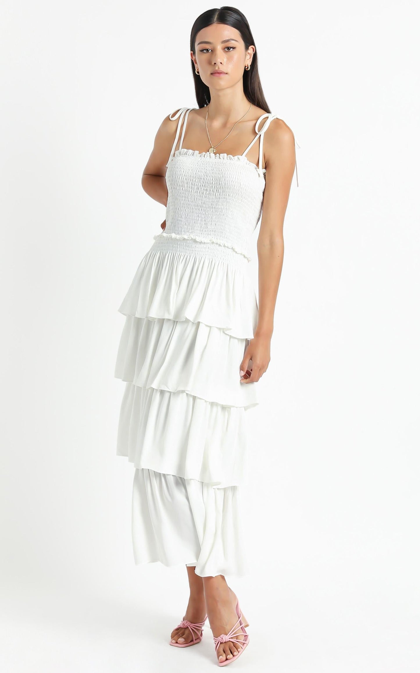 Kalli Dress in White