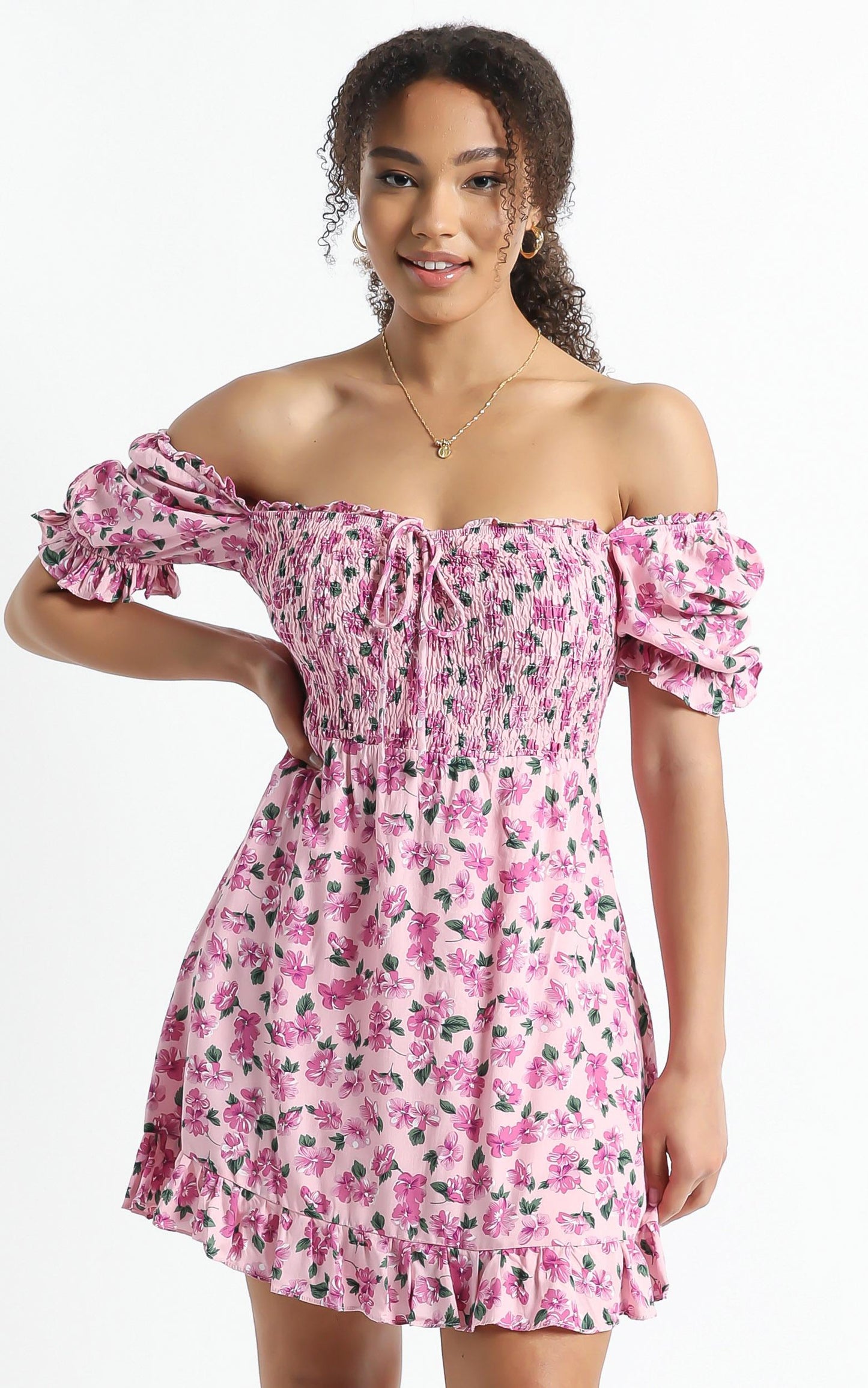 Karma Dress in Lilac Floral