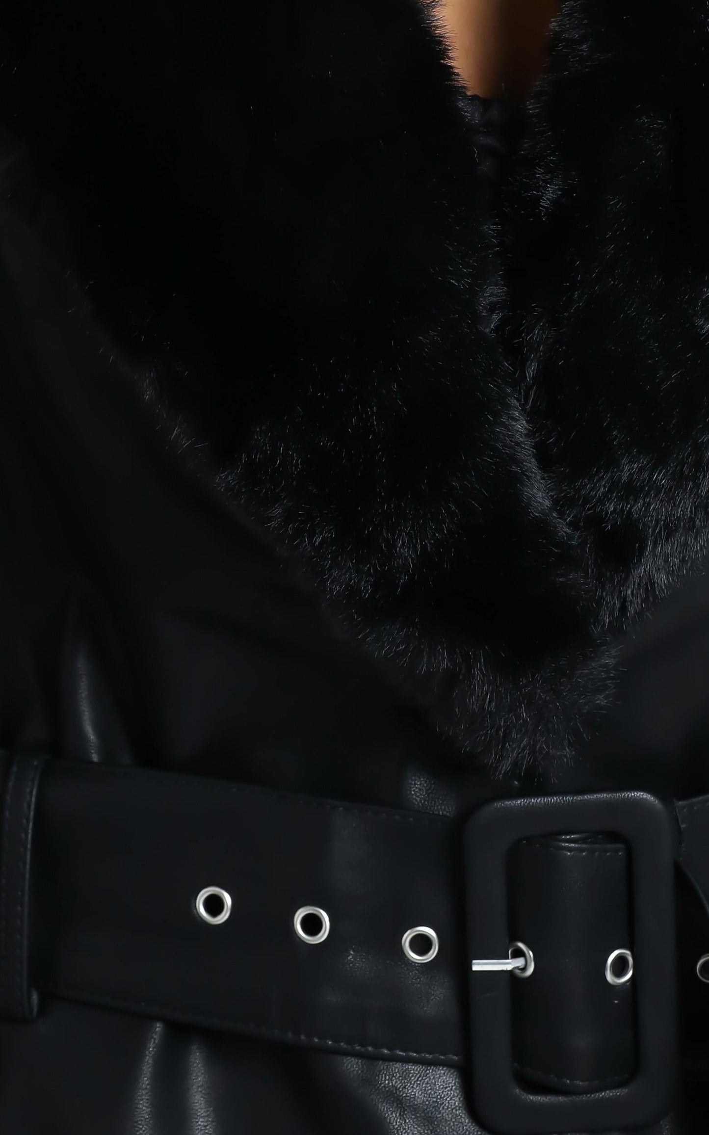 Lioness - Brooklyn Long Coat in Black