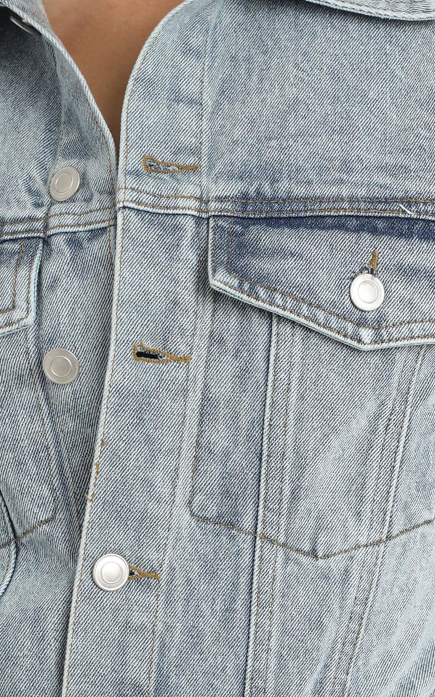Lemue Romper in Denim