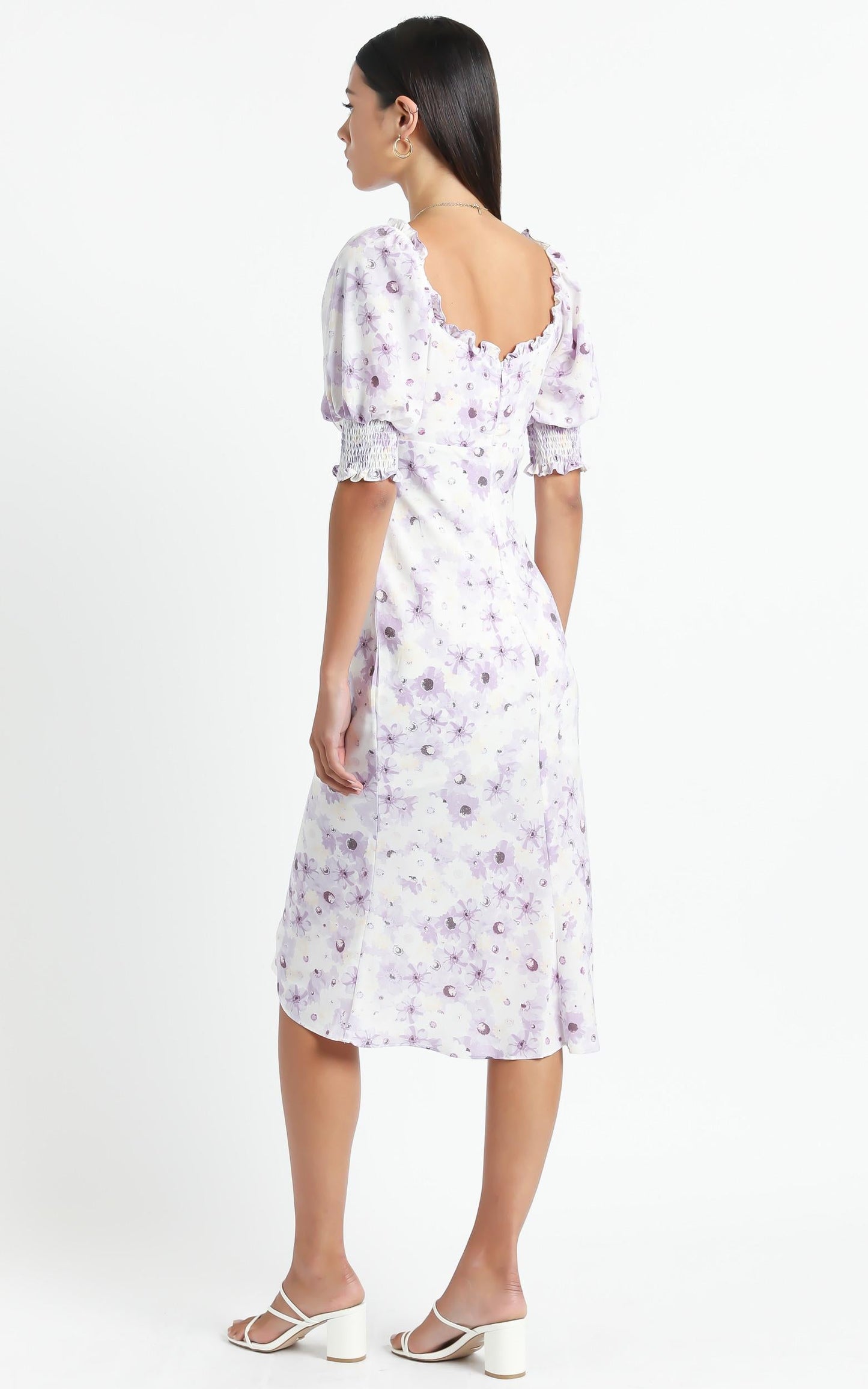 Missouri Dress in Lilac Floral