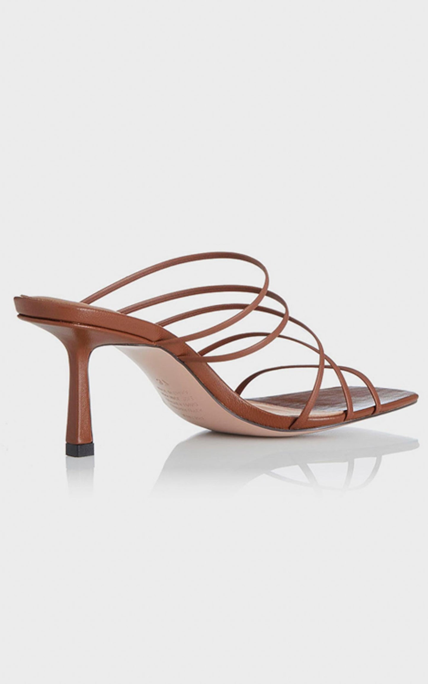 Alias Mae - Lilli Heel in Mocha Kid Leather