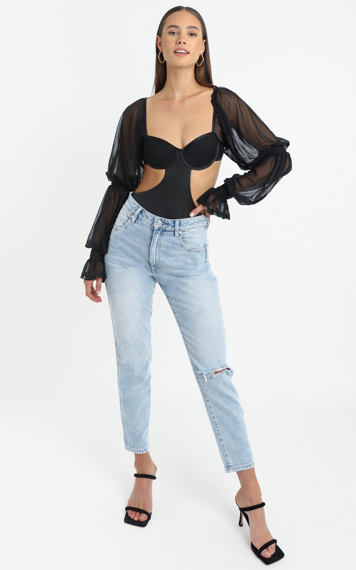 ZYA The Label - Lolita Bodysuit in Black