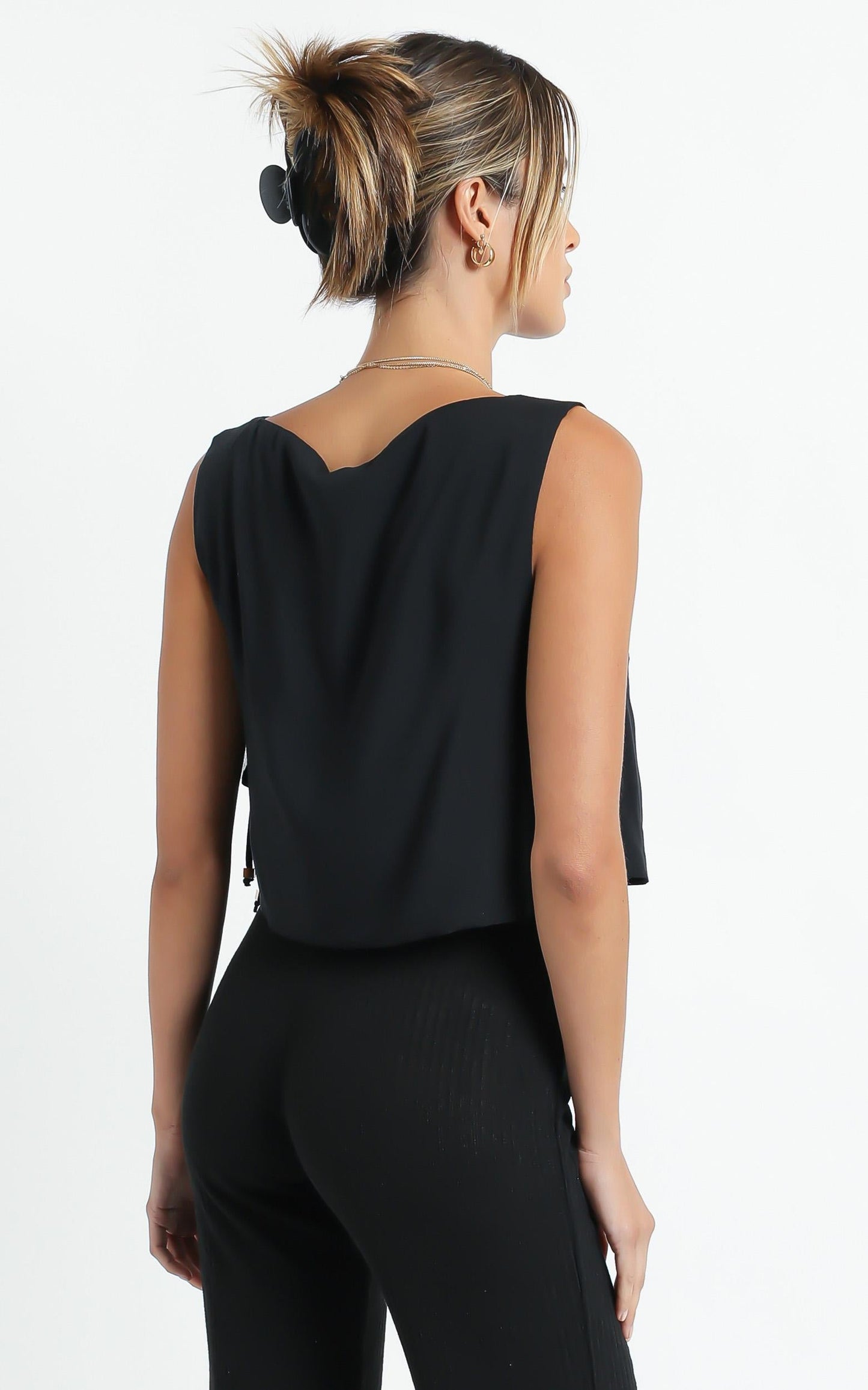 Mavra Top in Black
