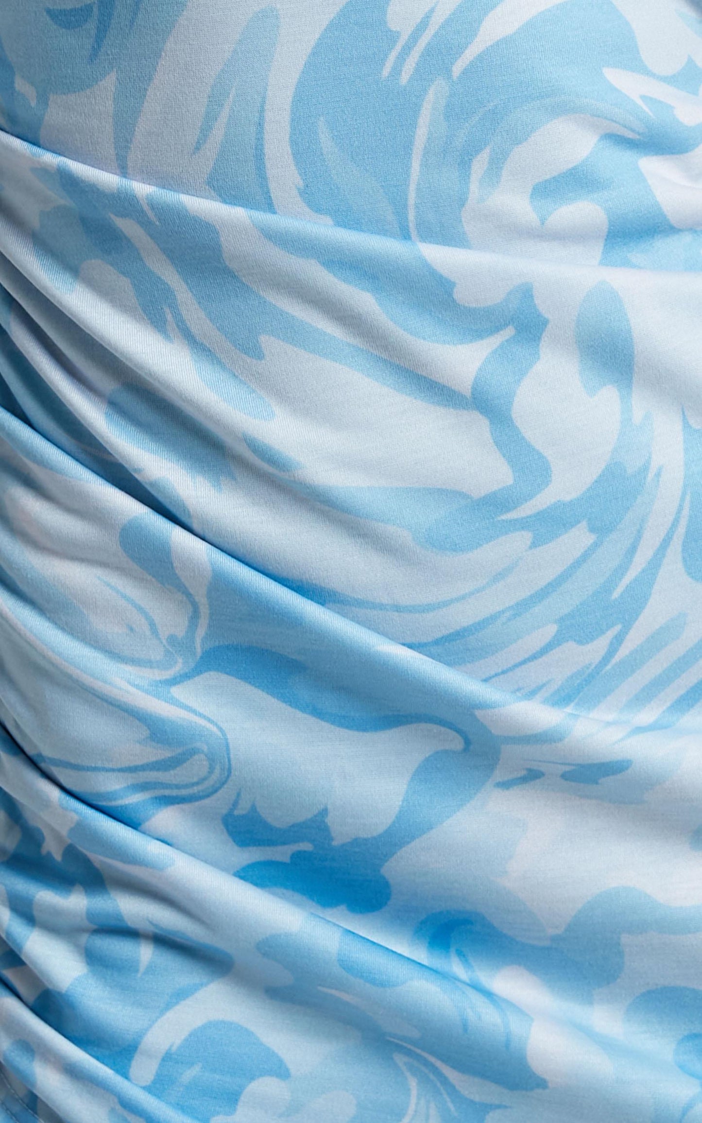 Braith Dress in Blue Marble