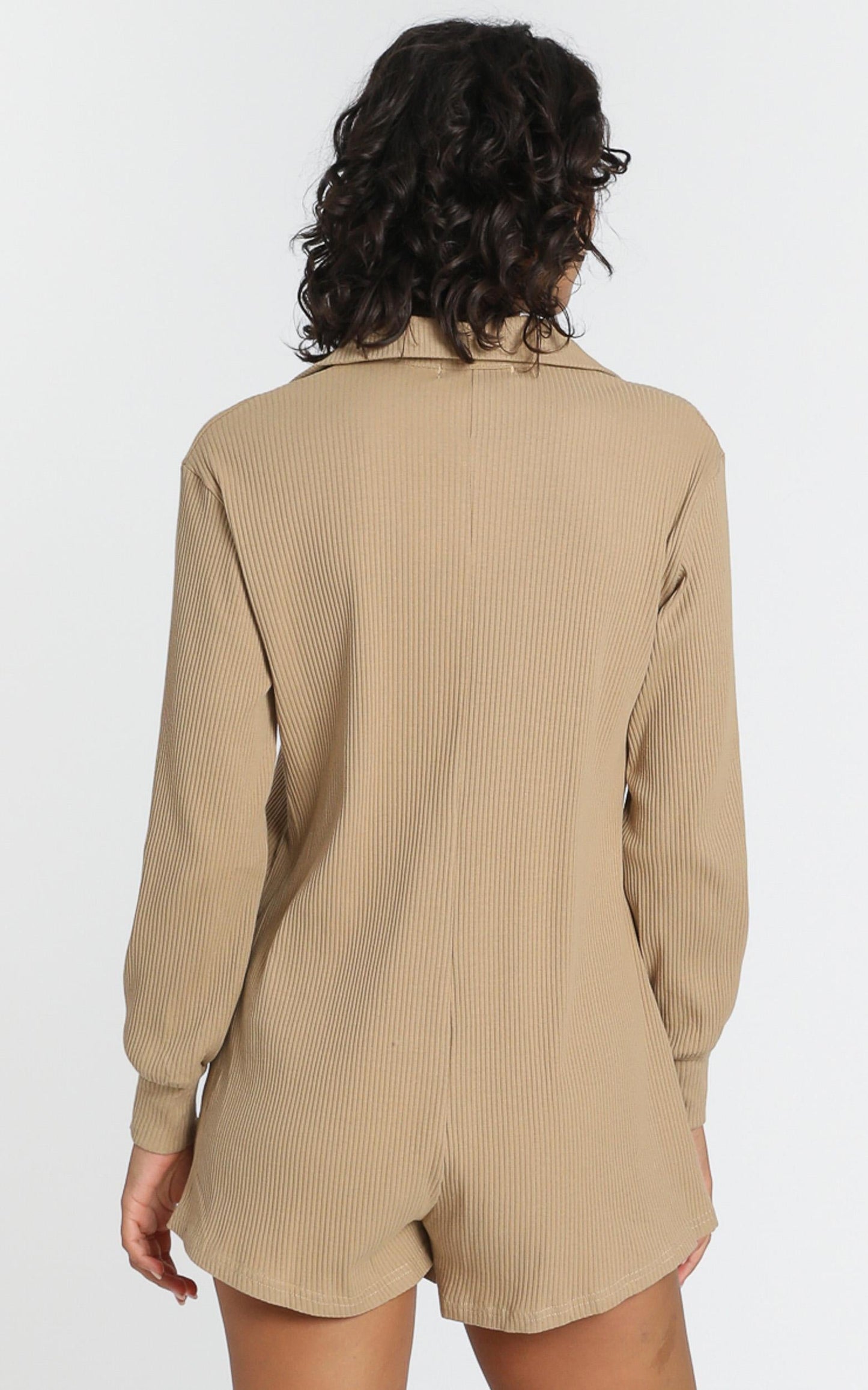 Michaela Playsuit in Mocha