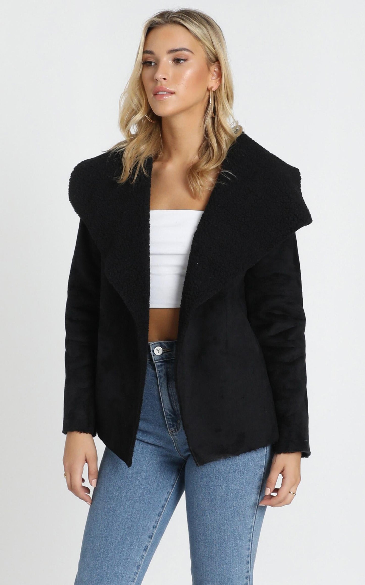 Mornings End Coat In Black