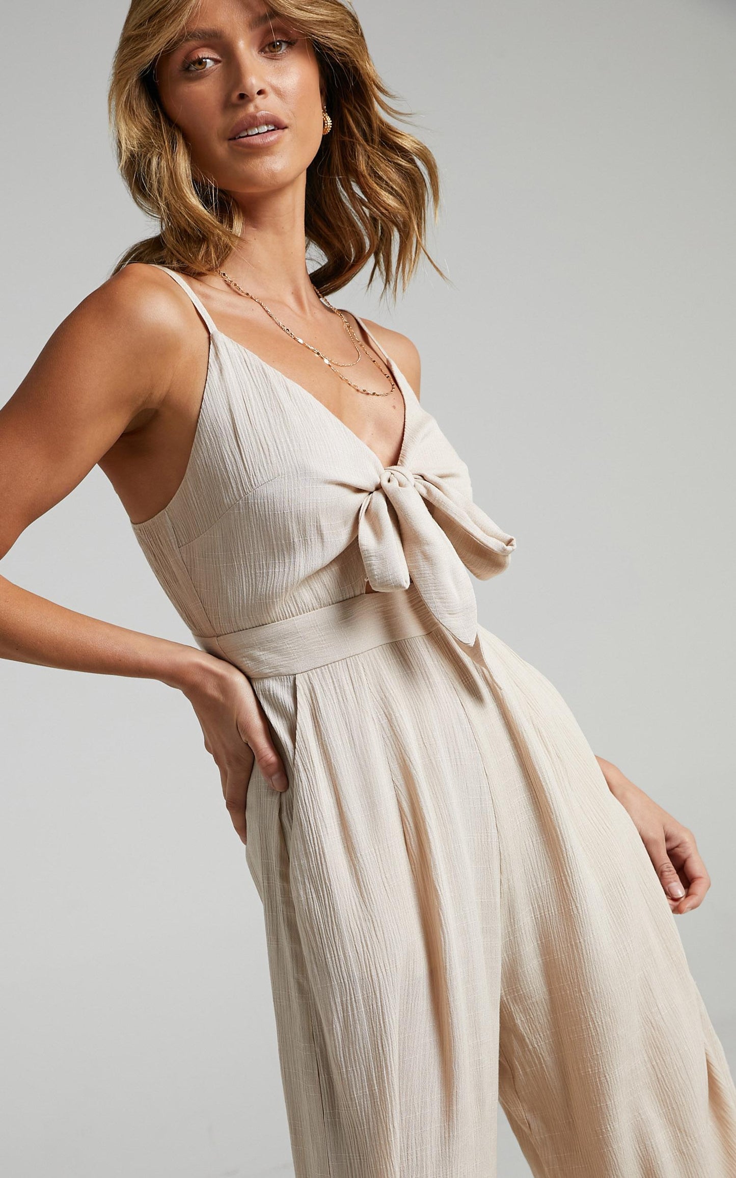 Renewed Jumpsuit in Natural