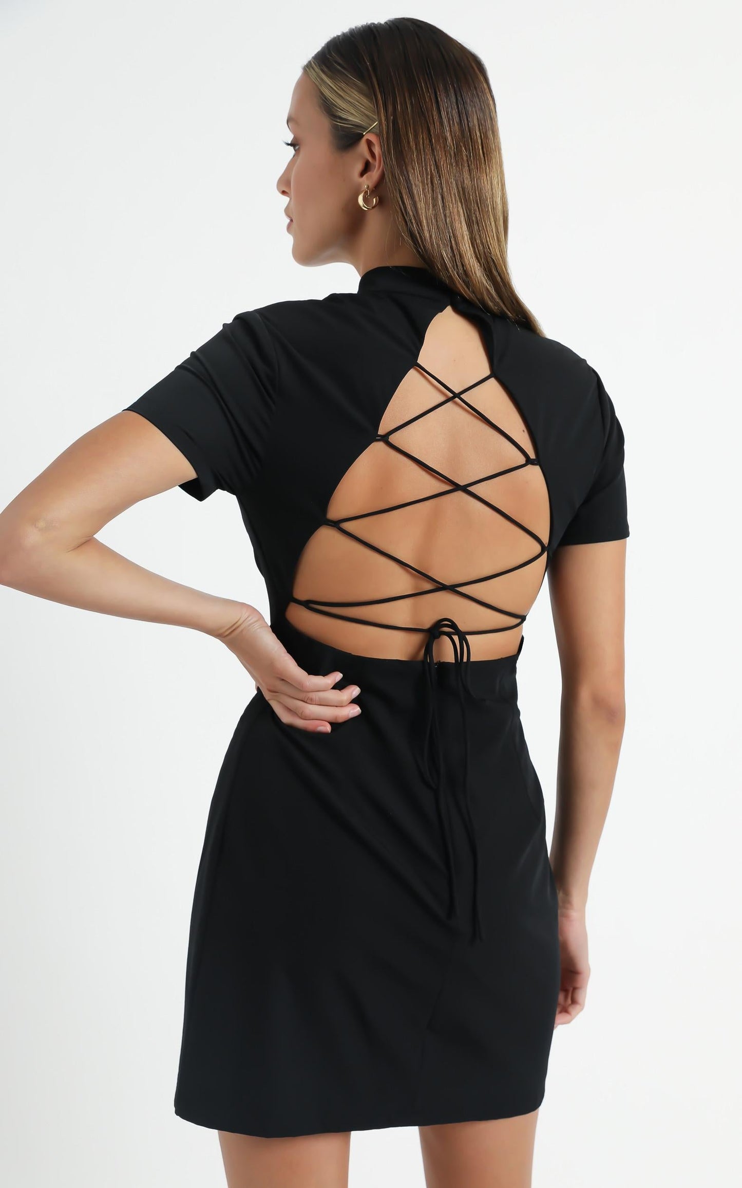 Nemesis Dress in Black