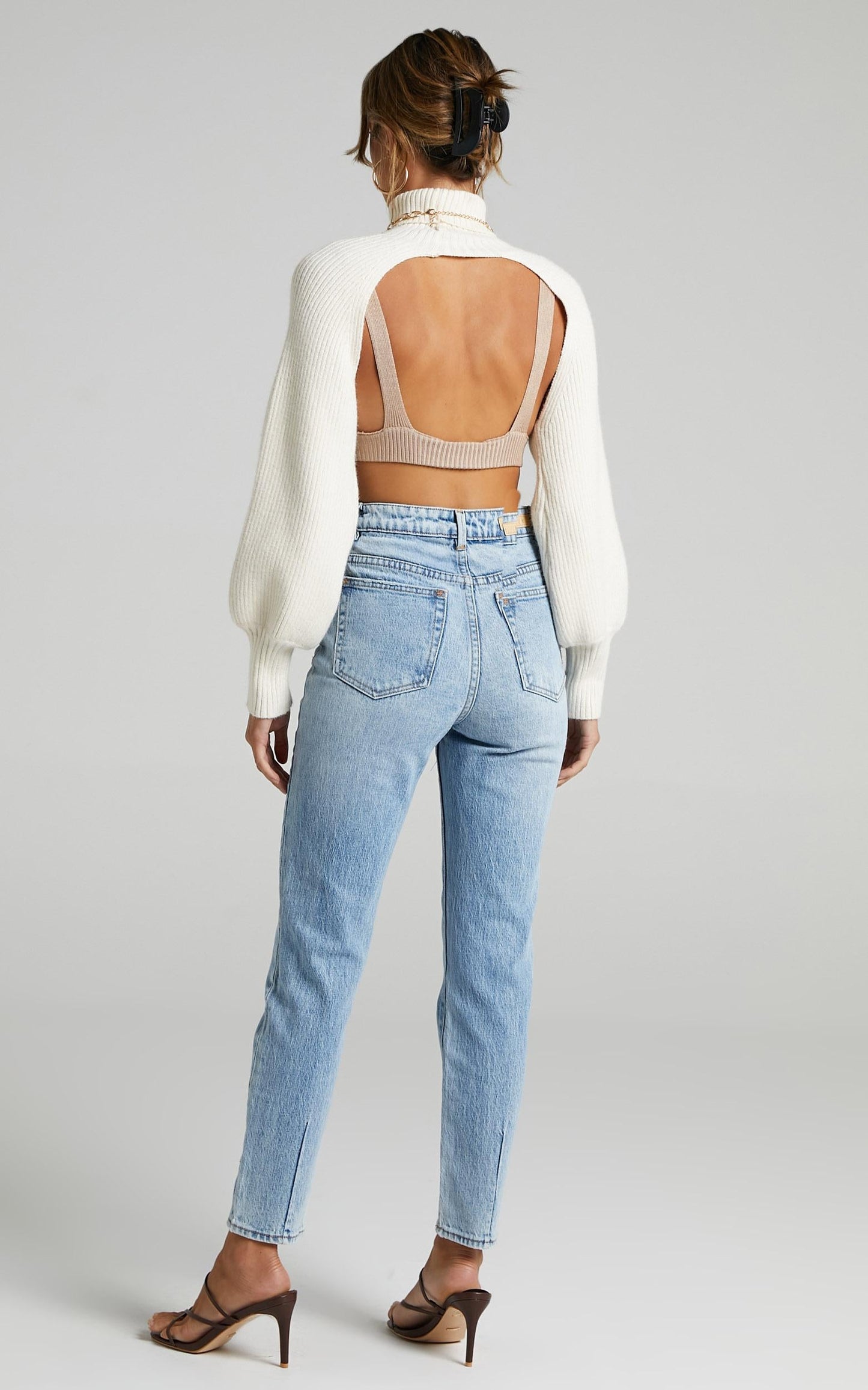 Neuw - Lola Mom Jean in Zero Jemima