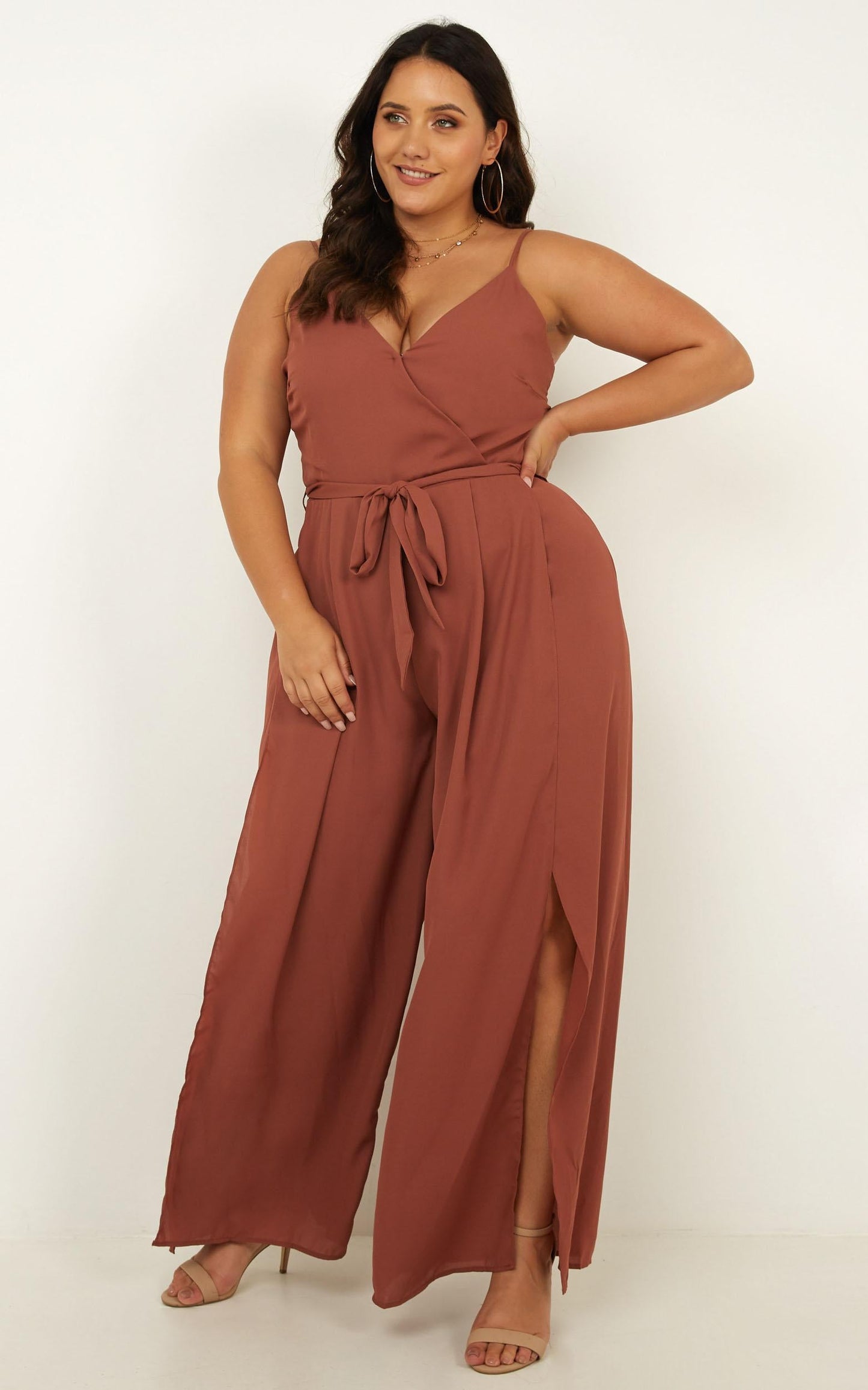 Never Love Me Jumpsuit In Plum