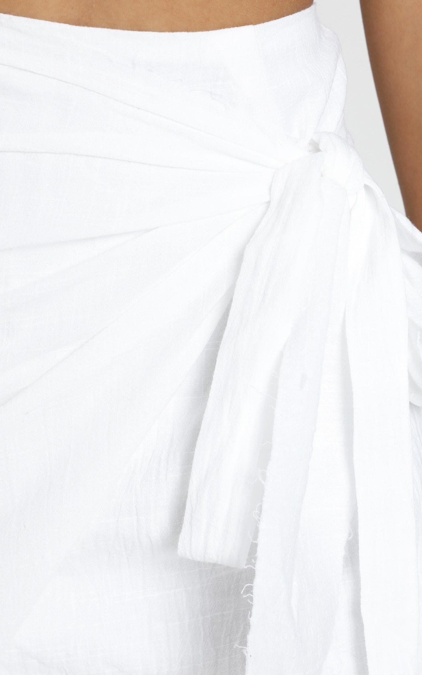 Not Happening Skirt In White