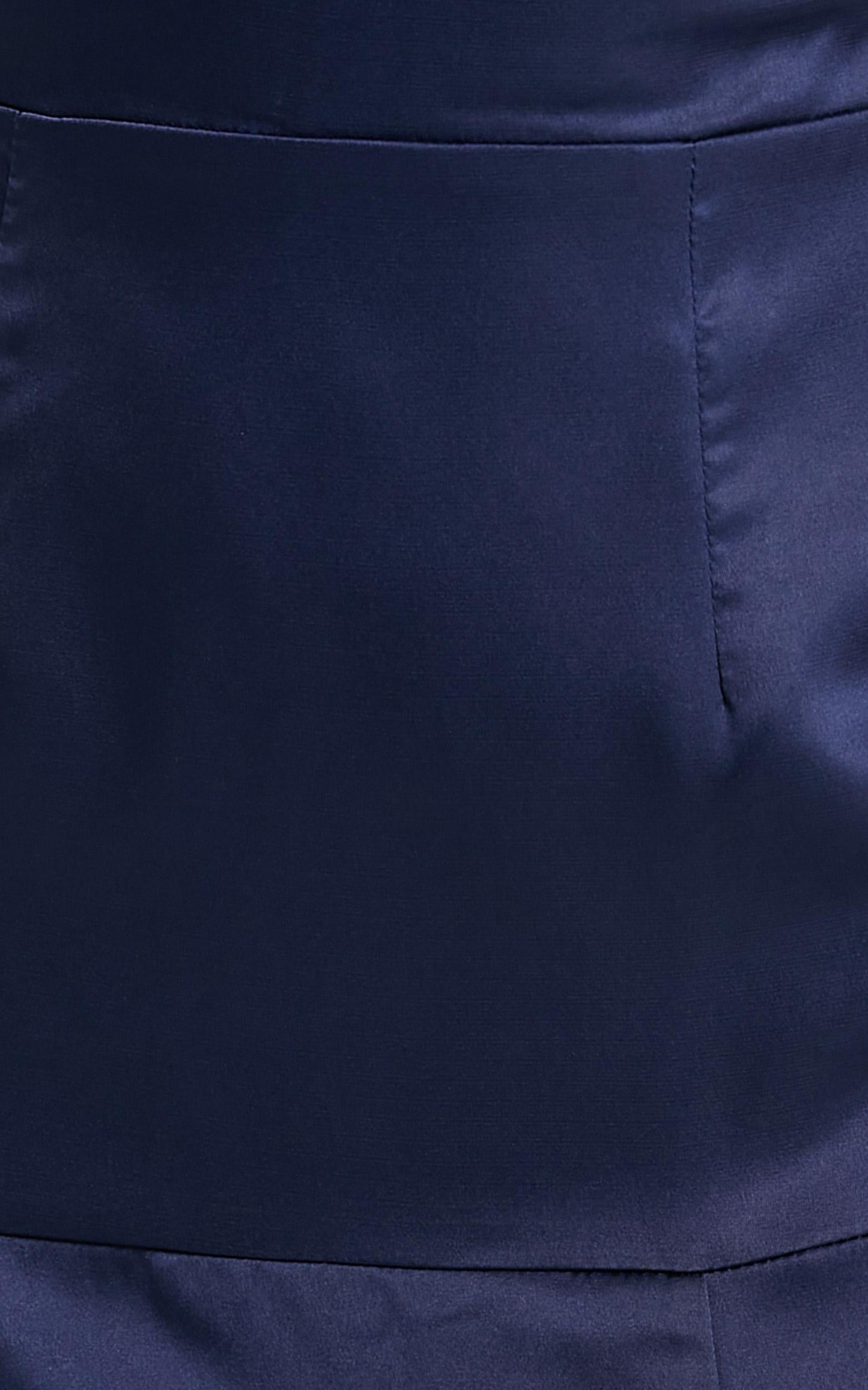 Nour Dress in Navy Satin