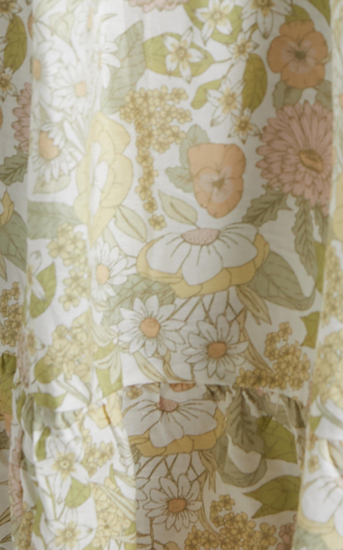 Charlie Holiday - Isabella Maxi Dress in Forest Olive Floral