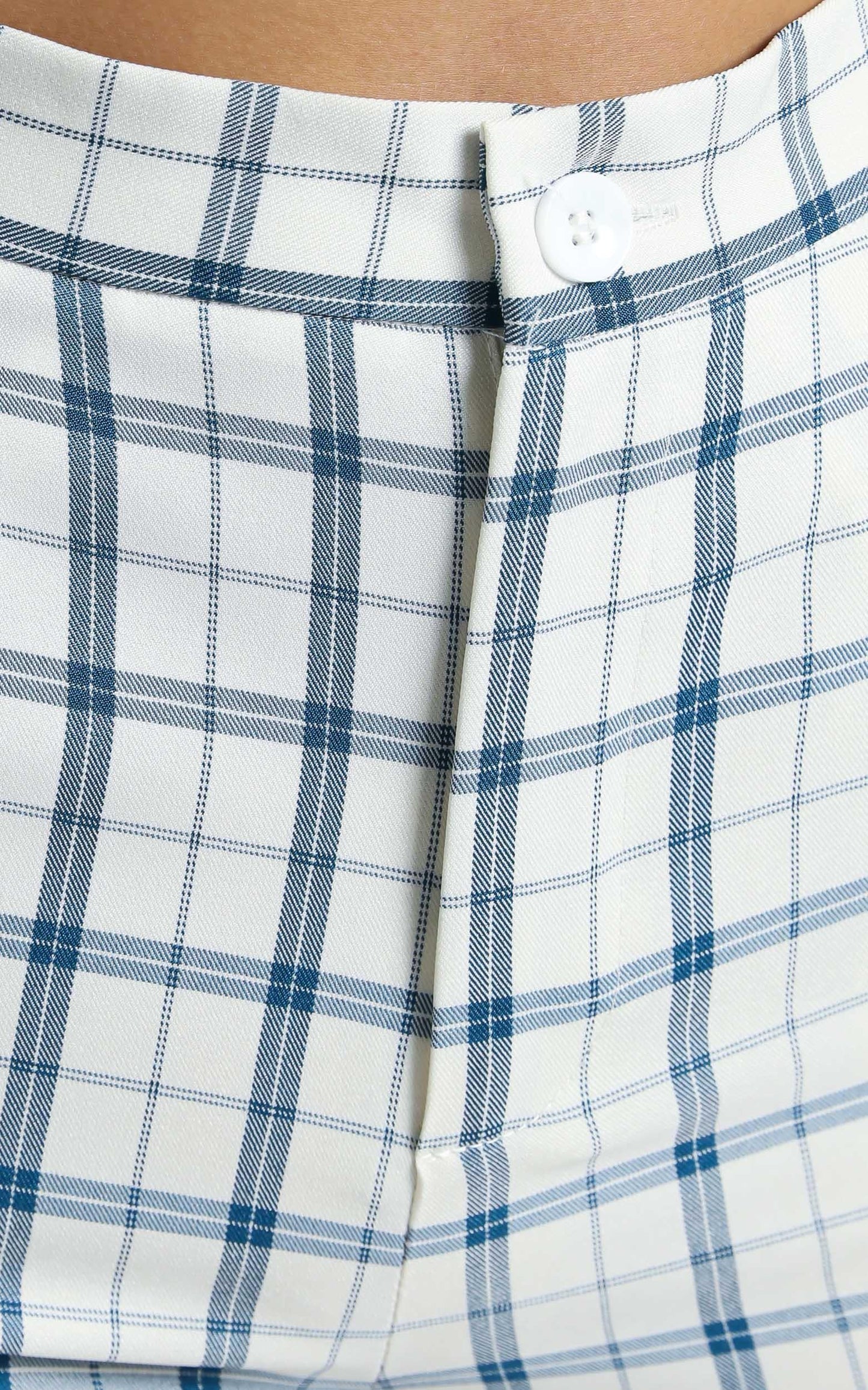 Ollie Pants in Light Blue Check