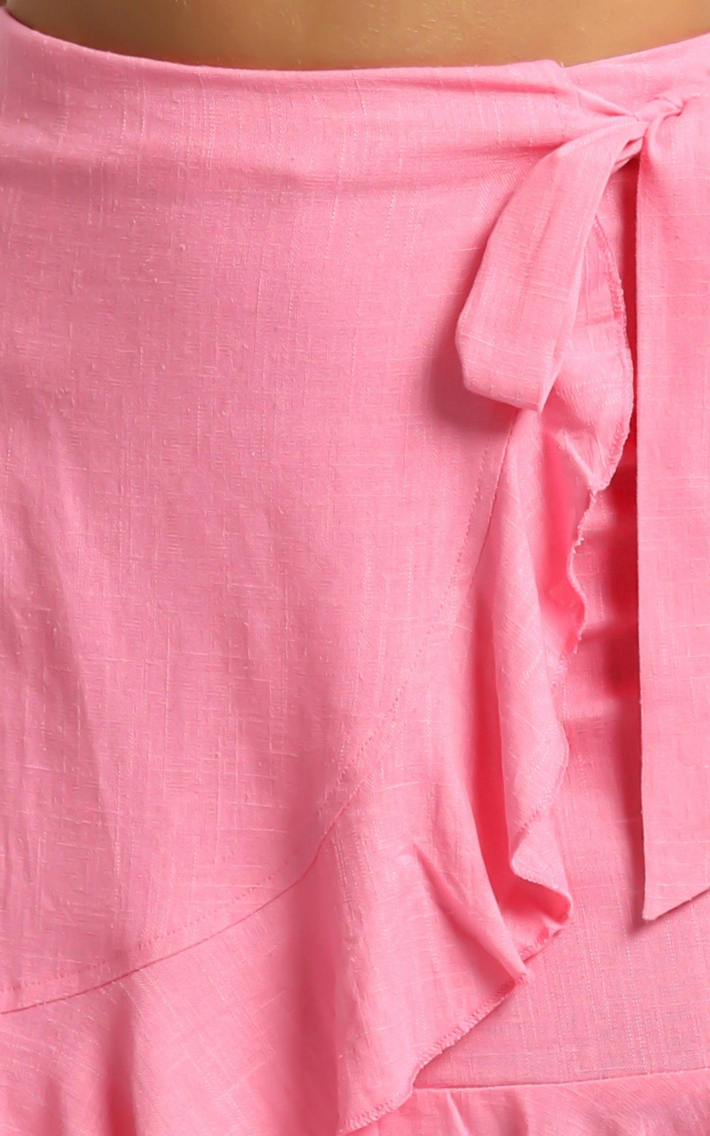 Over And Under Skirt in Pink