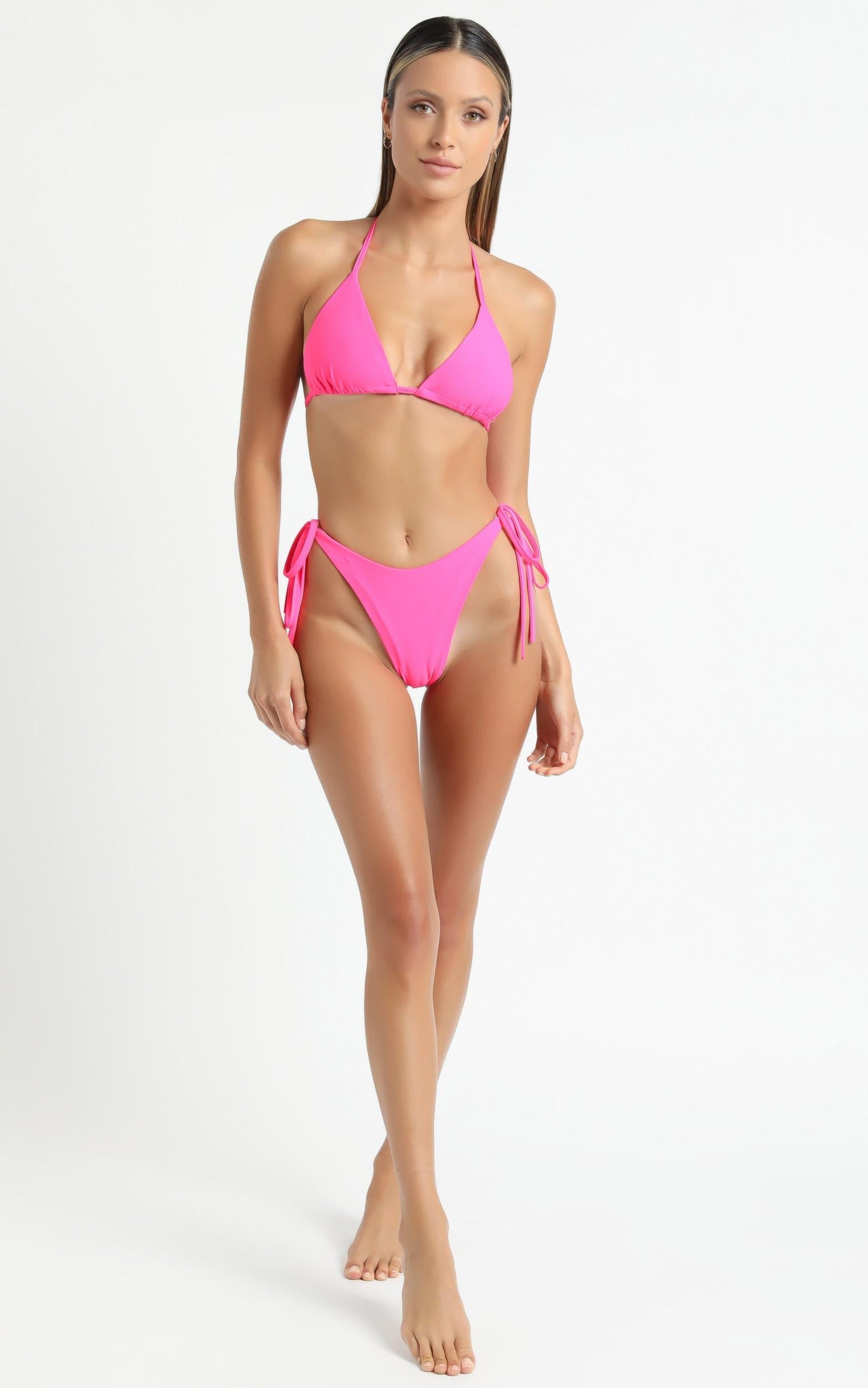 Niomie Bikini Set in Hot Pink