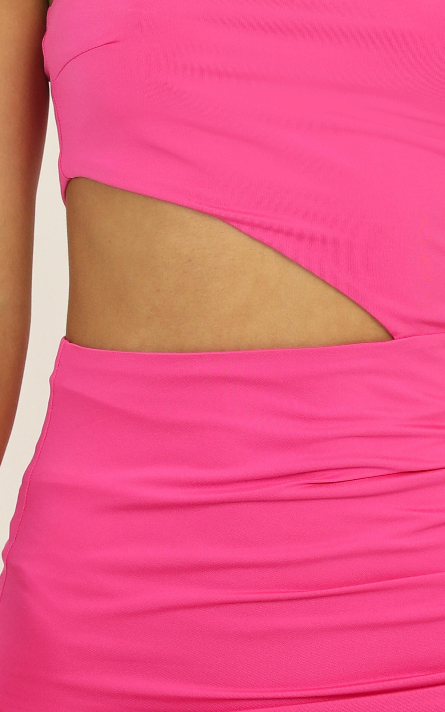 Pretty Young Thing Maxi Dress In Hot Pink