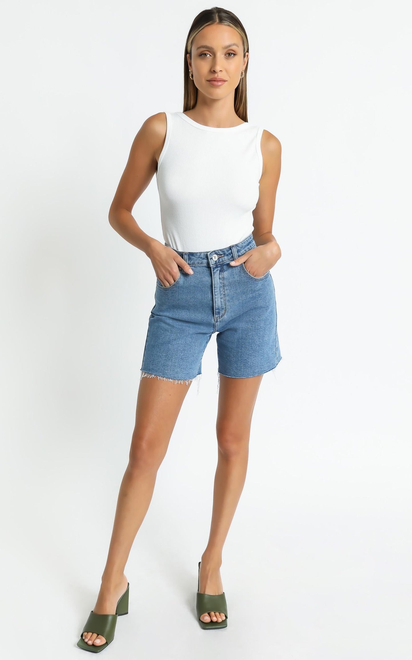 Verena Bodysuit in White