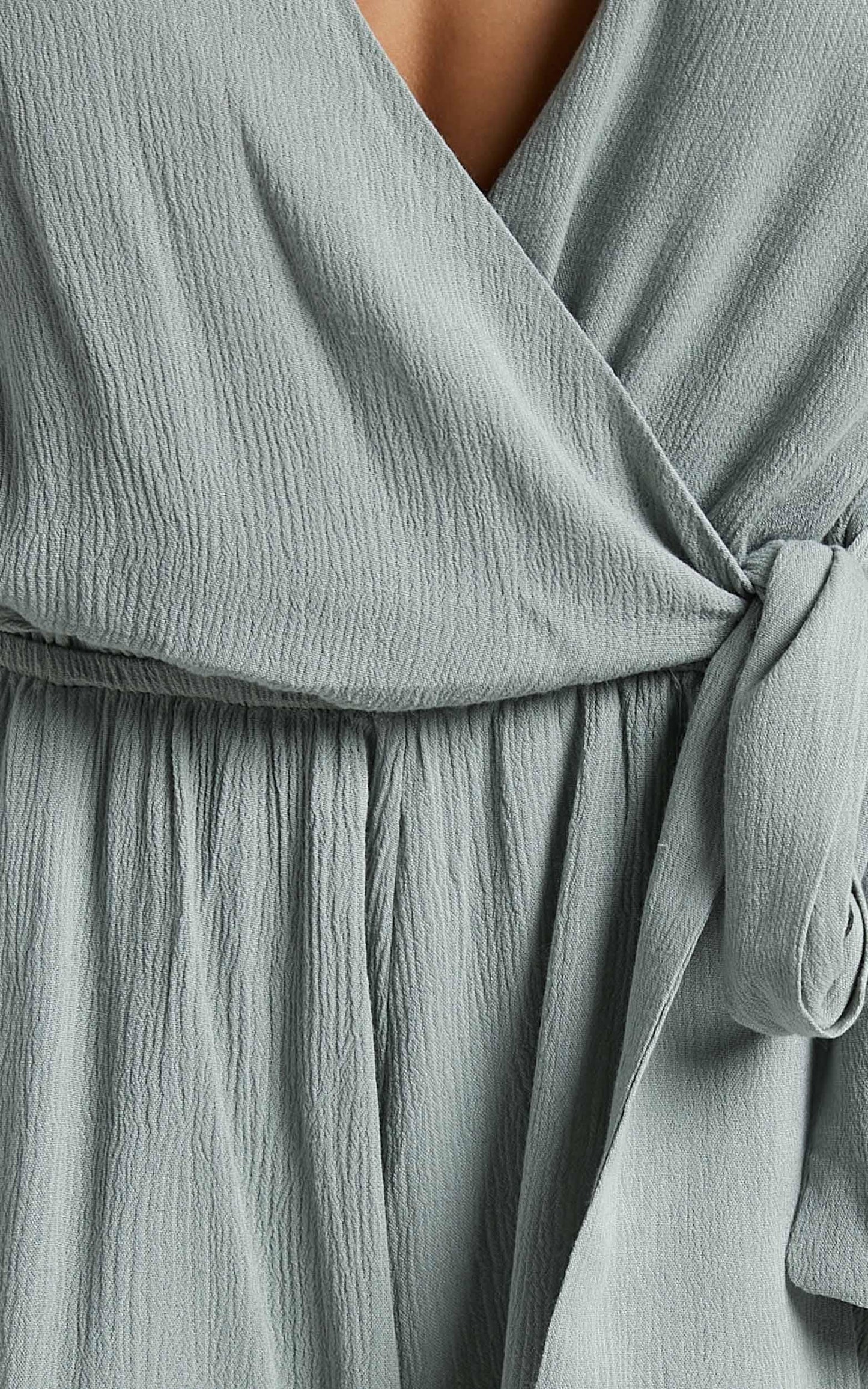 Sunday Breeze Playsuit in Sage