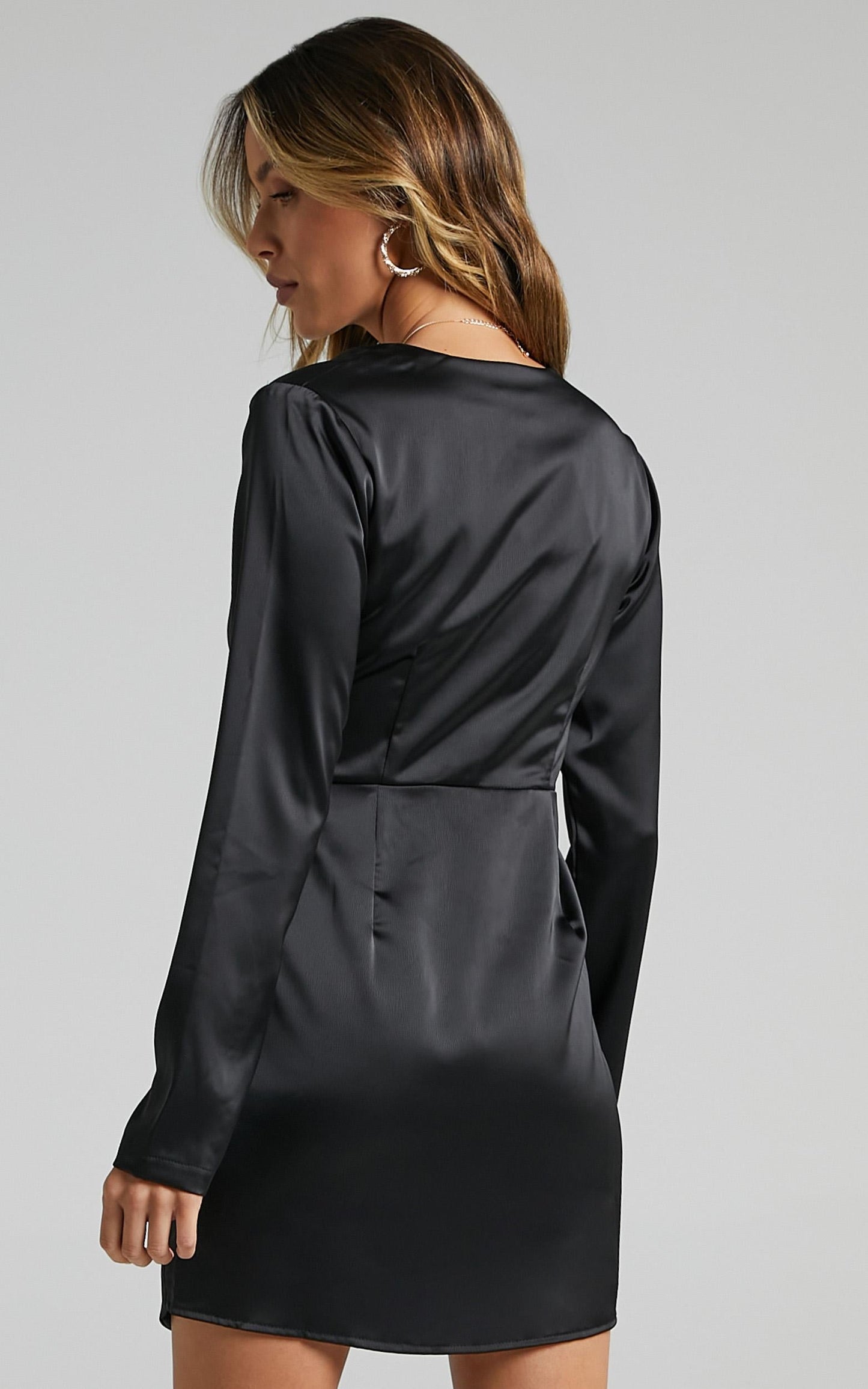 Stop Thinking About It Dress in Black