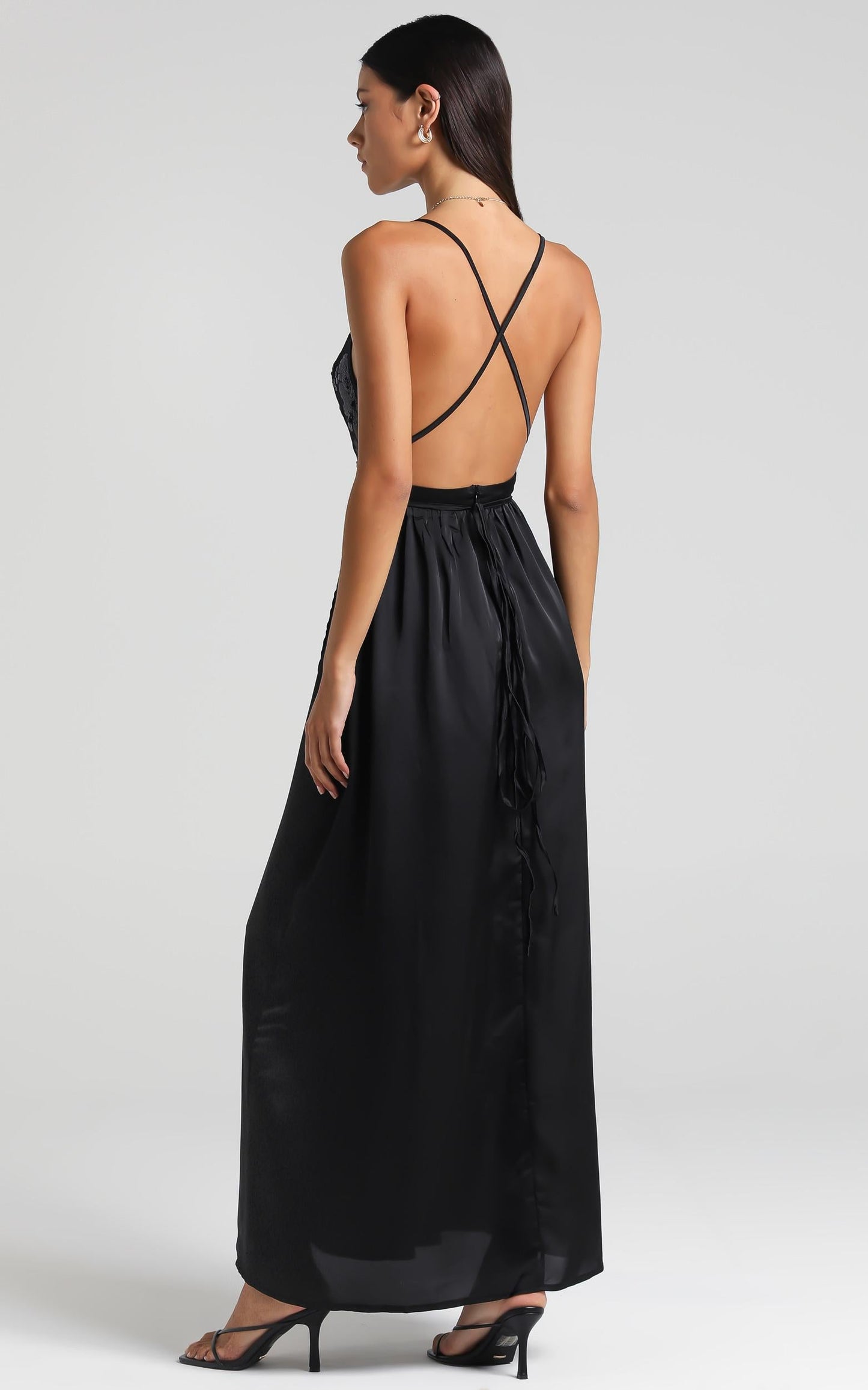 Fix You Maxi Dress in Black