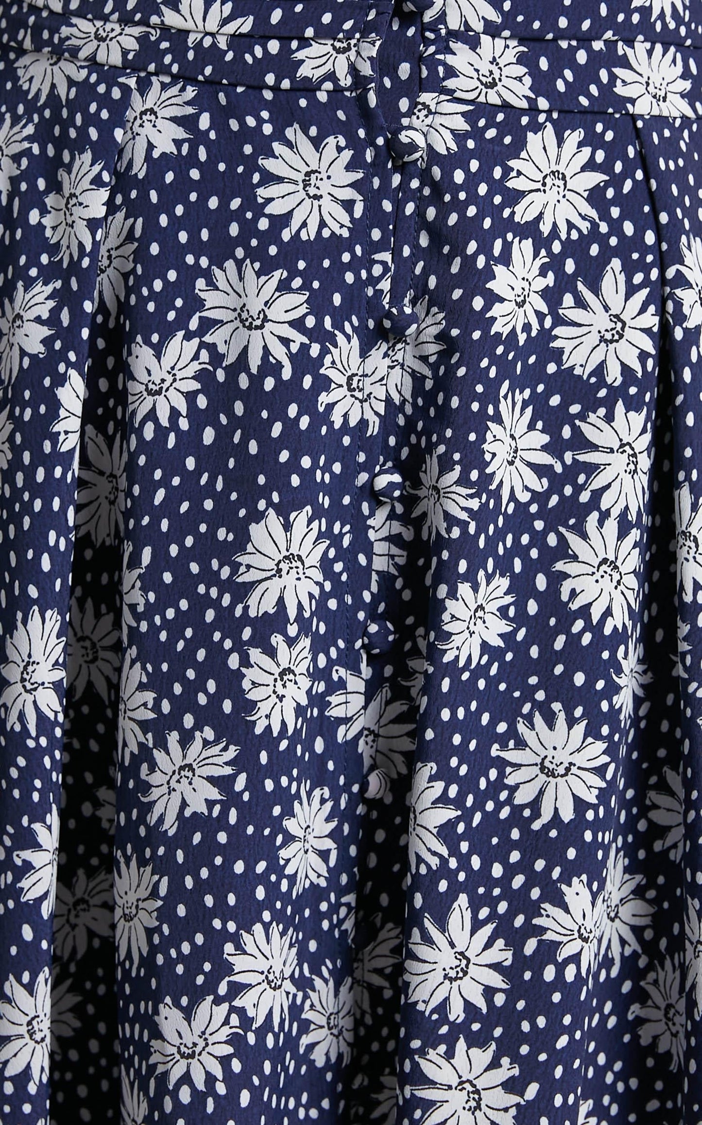 Island In The Sun Dress in Navy Floral
