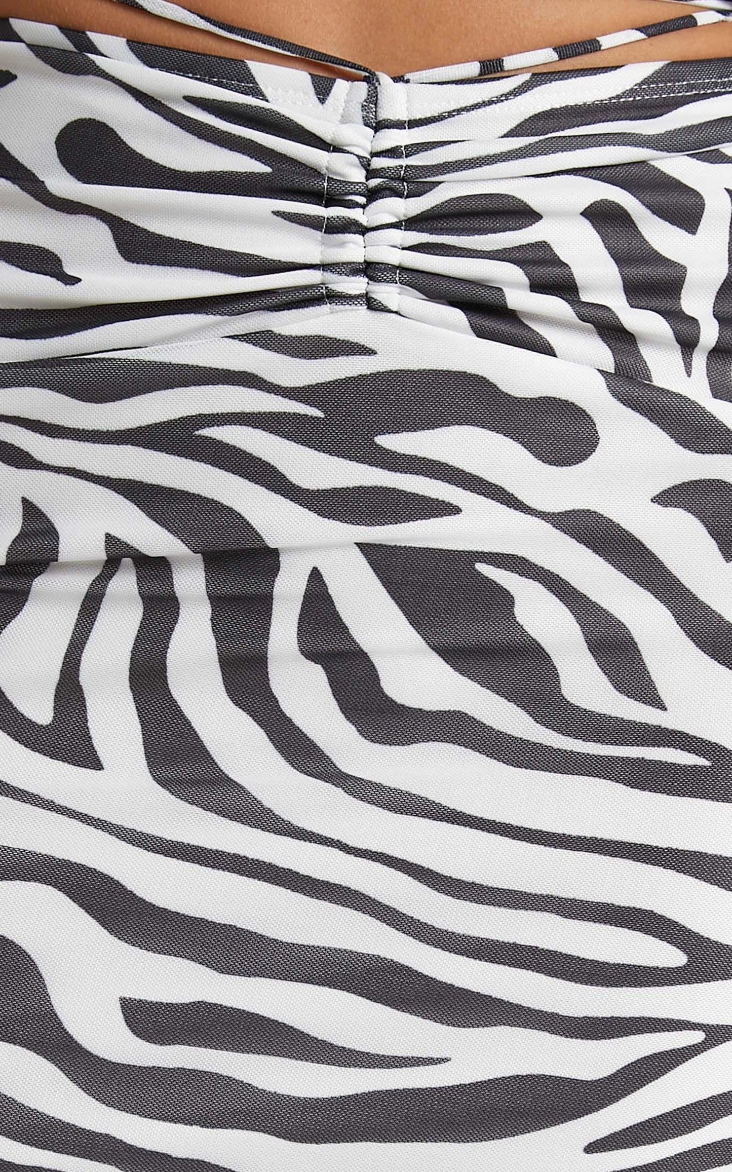 Lelo skirt in Black Zebra Print