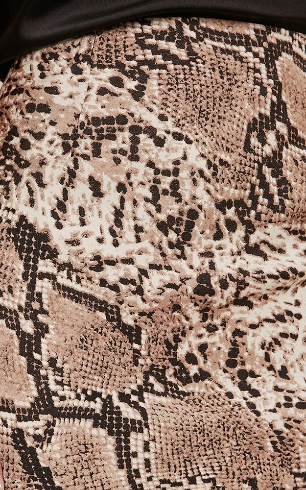 Right Moves Skirt In Snake Skin